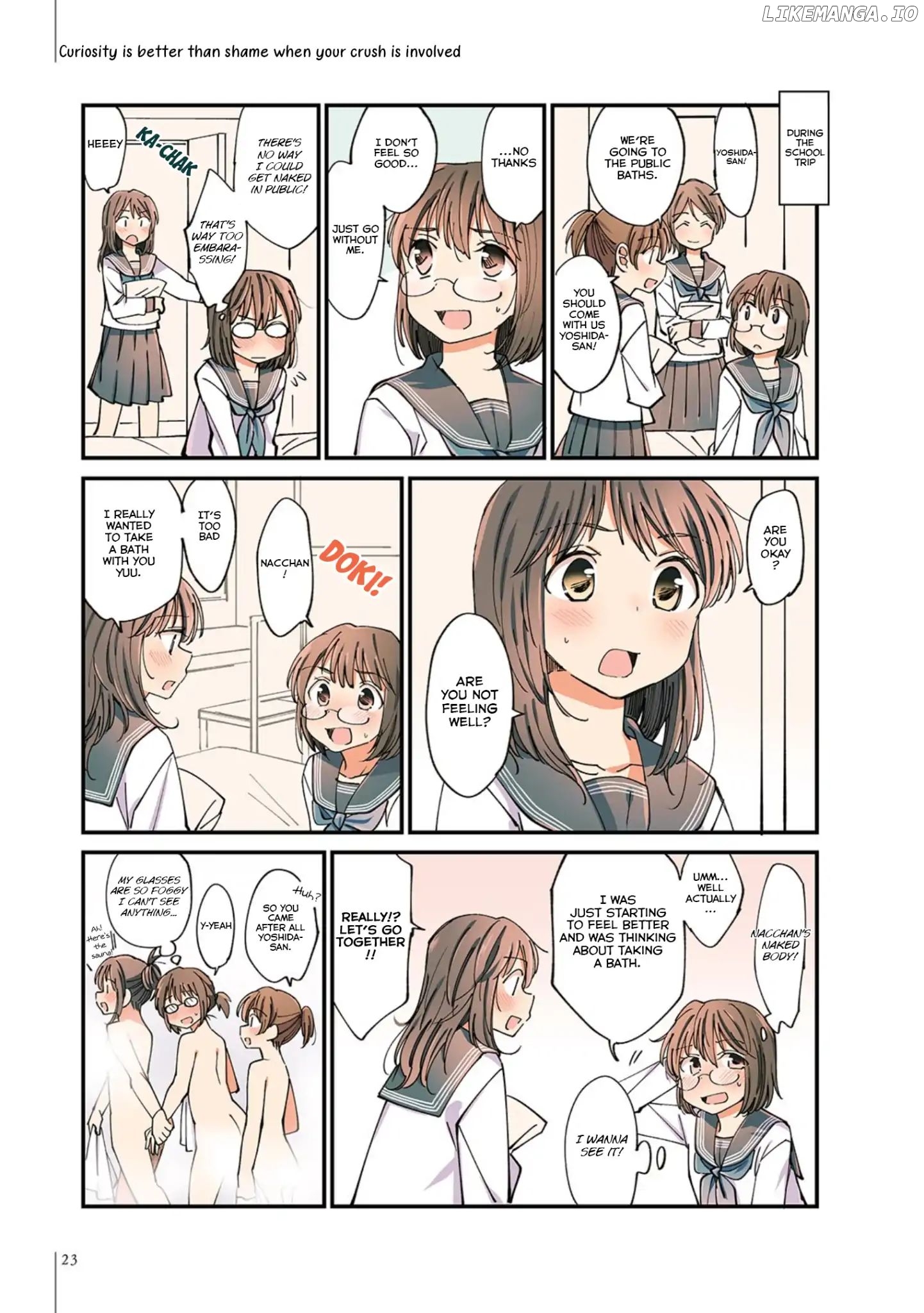 A Hundred Scenes of Girls Love chapter 8 - page 9