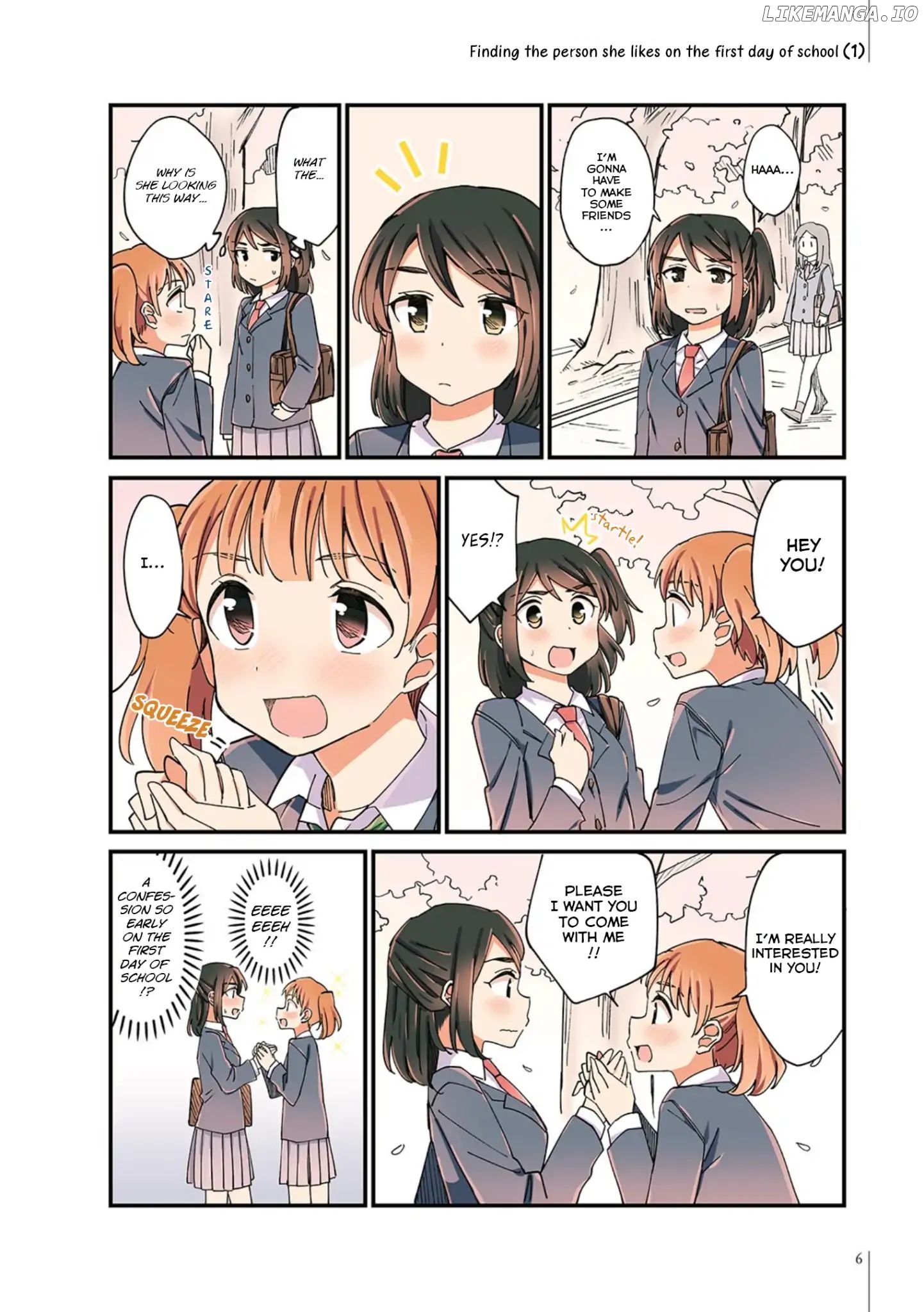 A Hundred Scenes of Girls Love chapter 7 - page 8