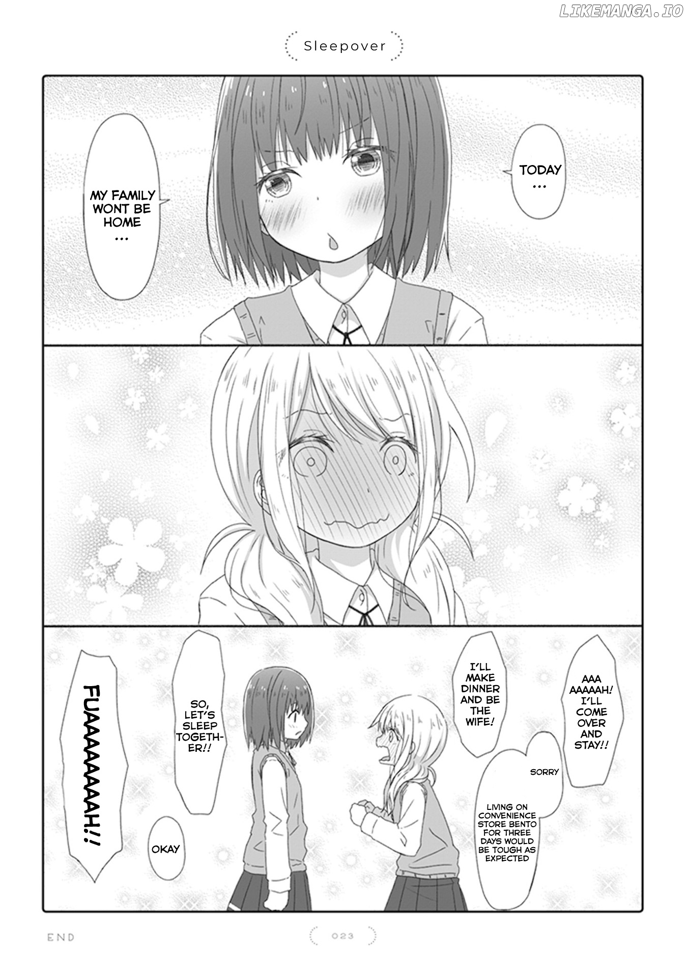 Yuri Na Kataomoi-Chan chapter 7 - page 1