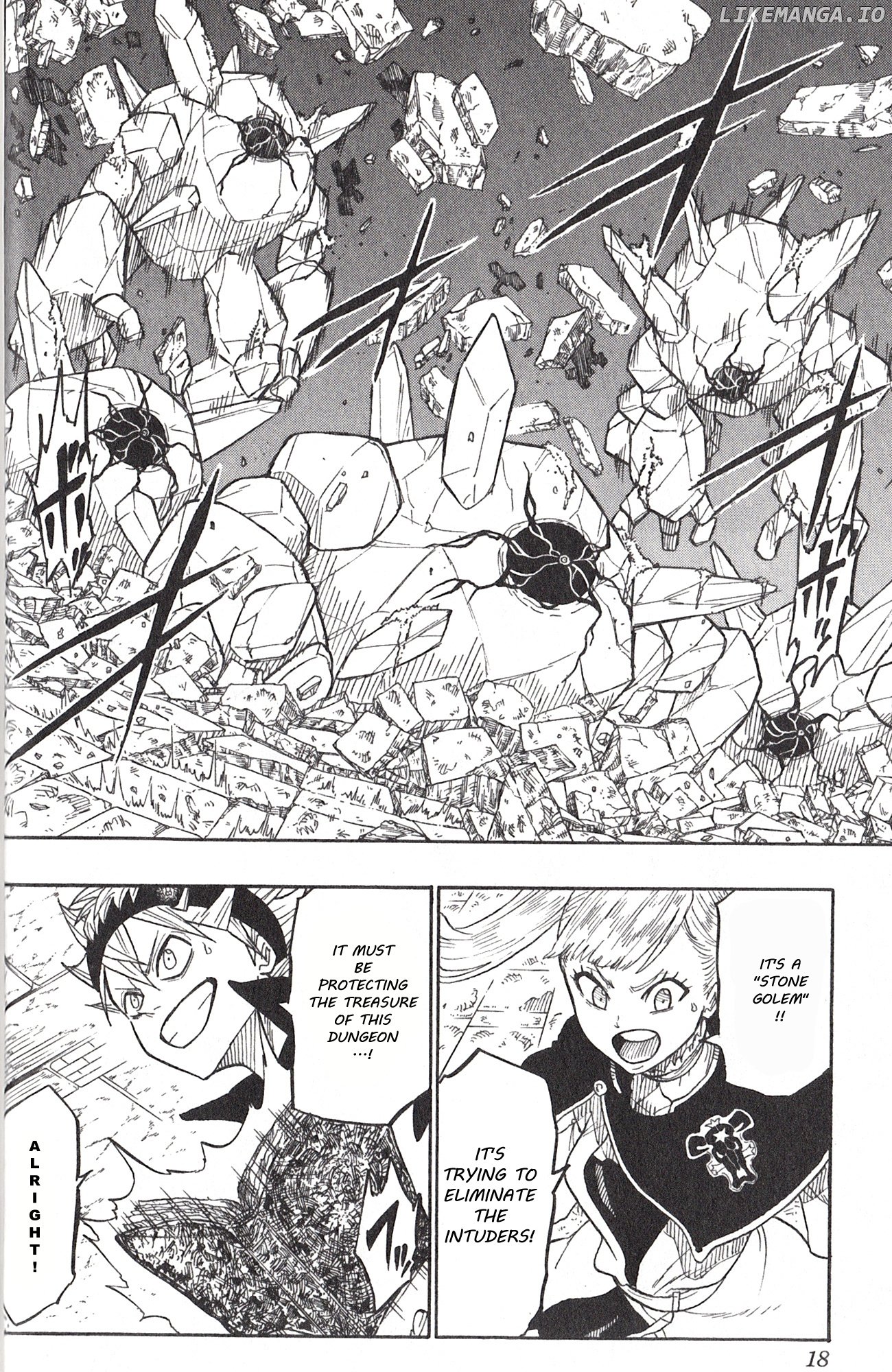 Black Clover Gaiden: Quartet Knights chapter 1 - page 14