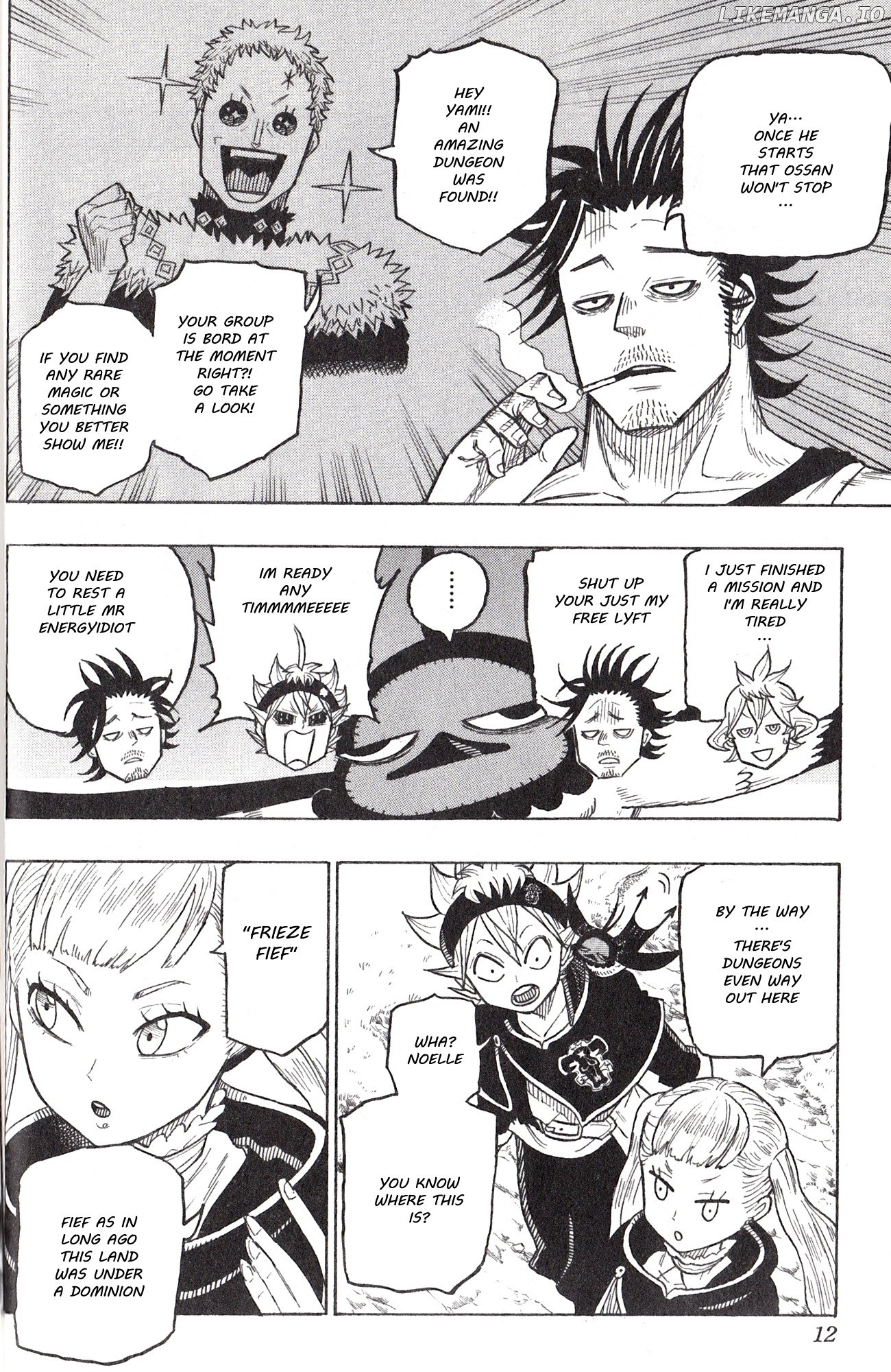 Black Clover Gaiden: Quartet Knights chapter 1 - page 8