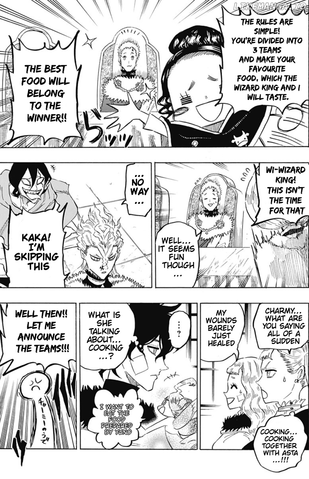 Black Clover Gaiden: Quartet Knights chapter 36 - page 4