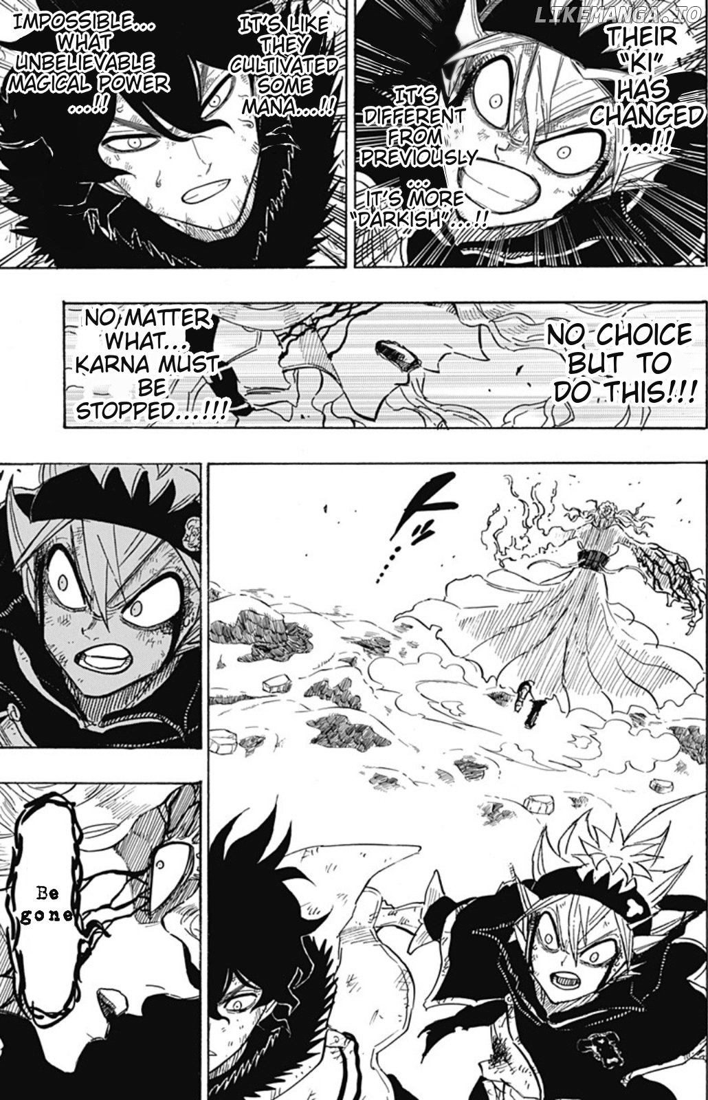 Black Clover Gaiden: Quartet Knights chapter 31 - page 8