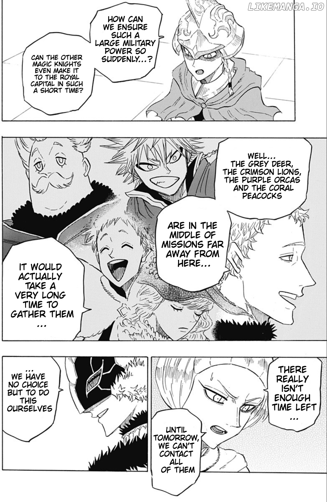 Black Clover Gaiden: Quartet Knights chapter 35 - page 3