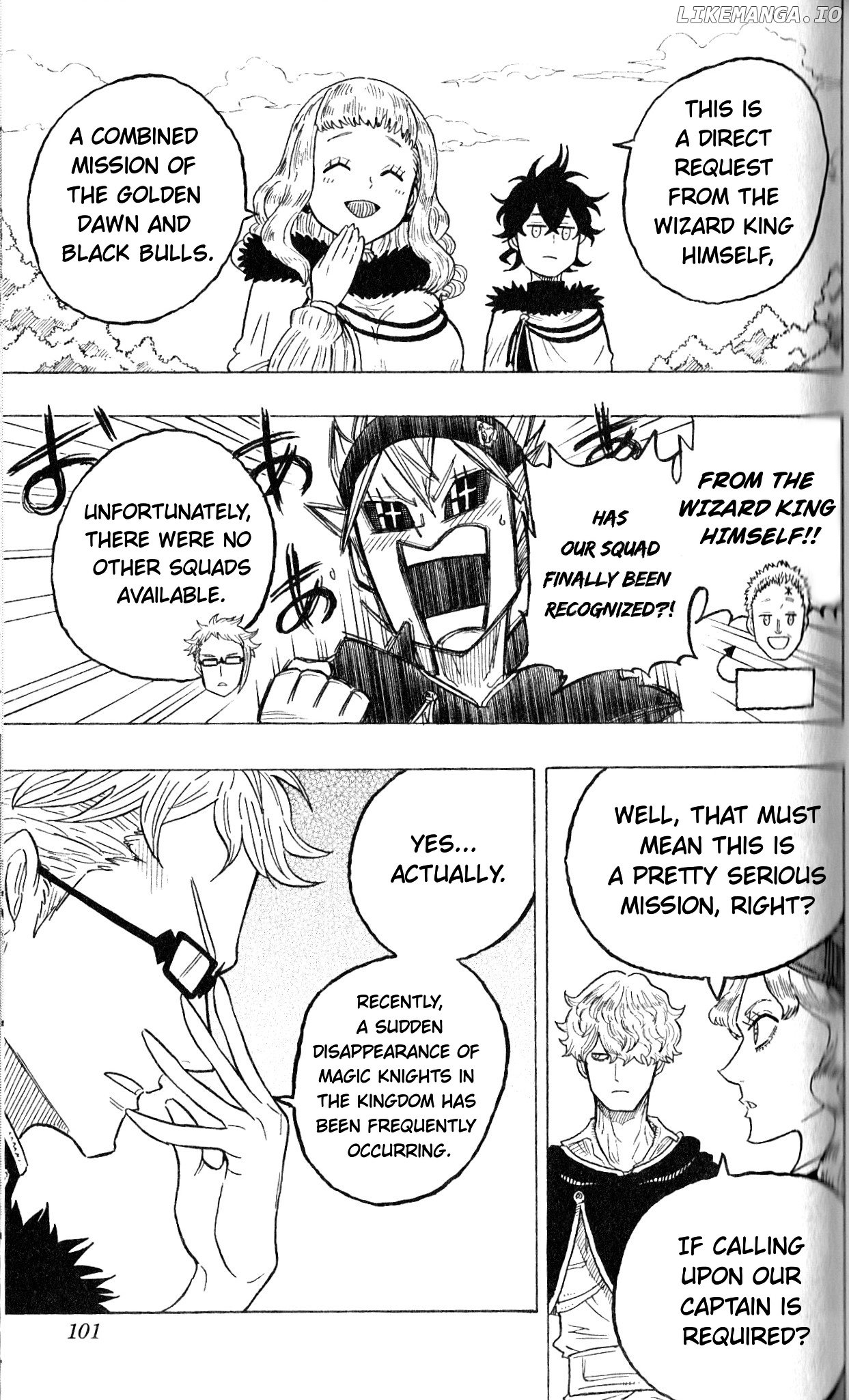 Black Clover Gaiden: Quartet Knights chapter 4 - page 13