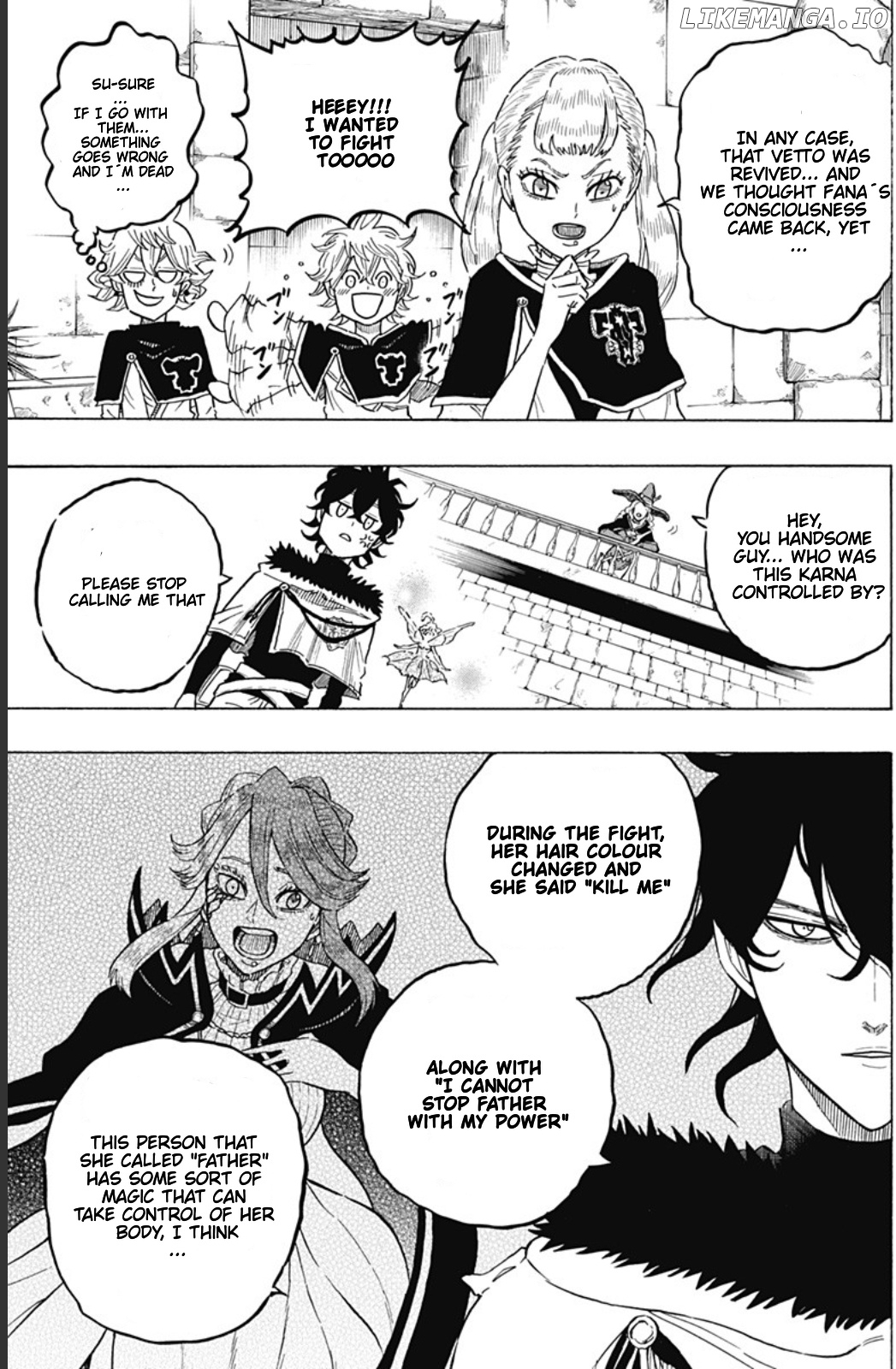 Black Clover Gaiden: Quartet Knights chapter 10 - page 3