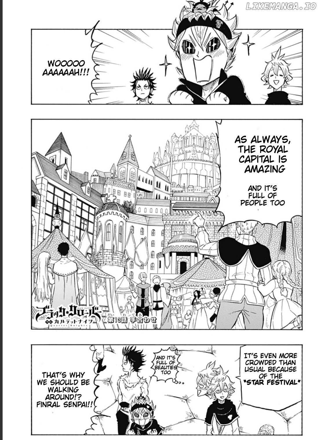 Black Clover Gaiden: Quartet Knights chapter 13 - page 2