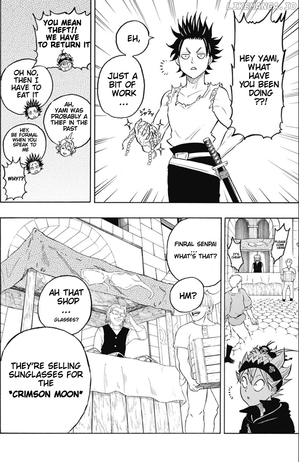 Black Clover Gaiden: Quartet Knights chapter 13 - page 3