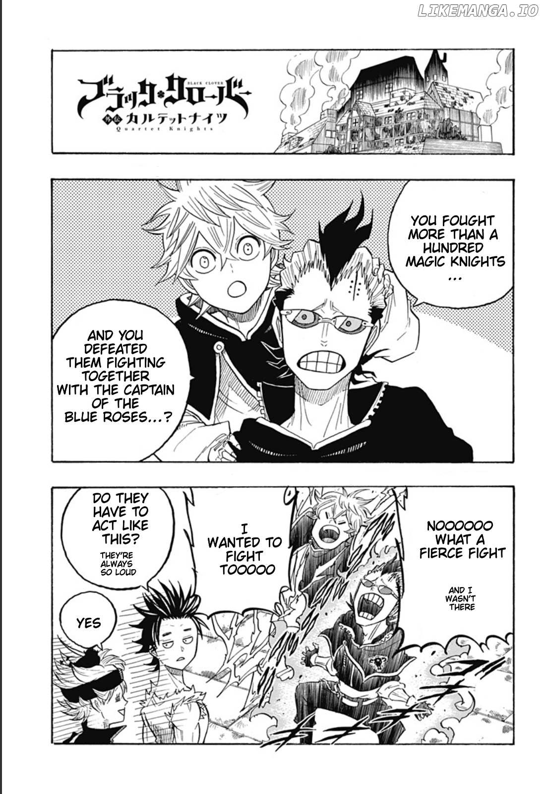 Black Clover Gaiden: Quartet Knights chapter 16 - page 2