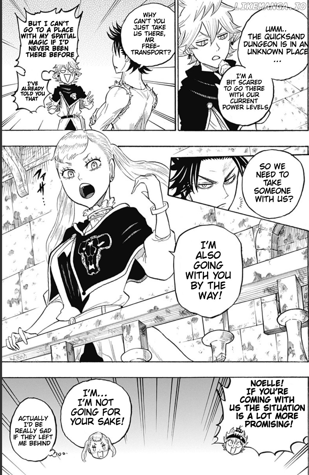 Black Clover Gaiden: Quartet Knights chapter 16 - page 4