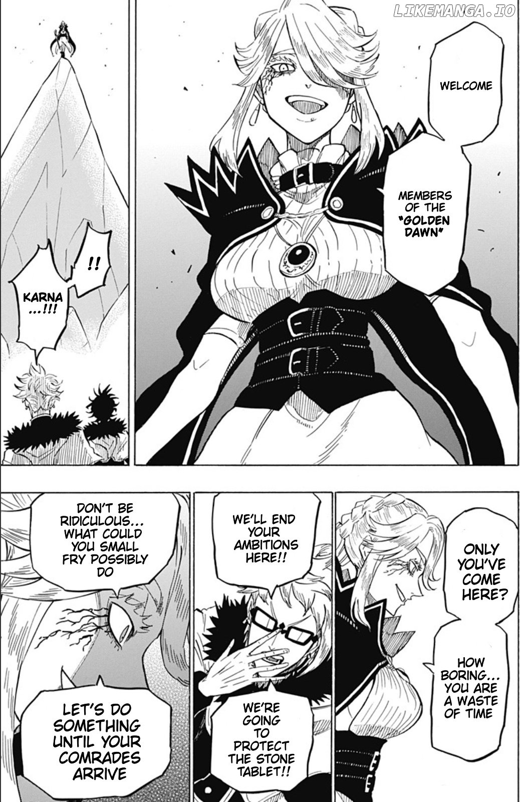 Black Clover Gaiden: Quartet Knights chapter 23 - page 8