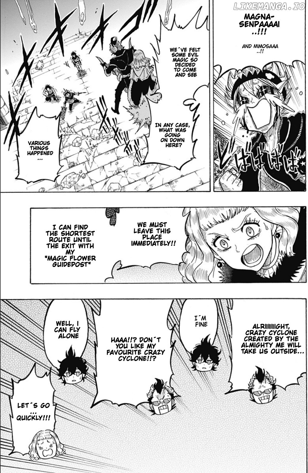 Black Clover Gaiden: Quartet Knights chapter 9 - page 8