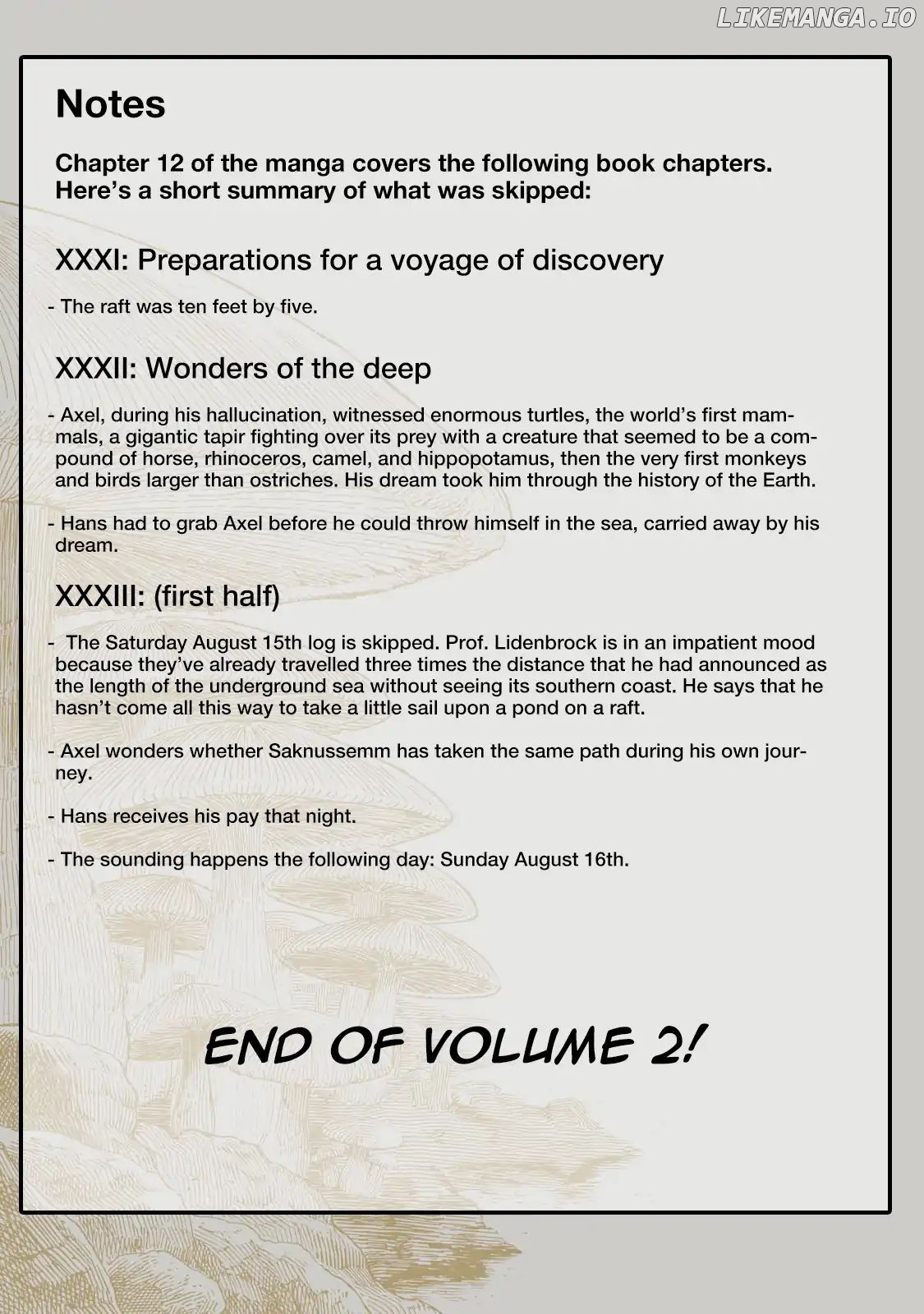 Journey to the Center of the Earth chapter 12 - page 36