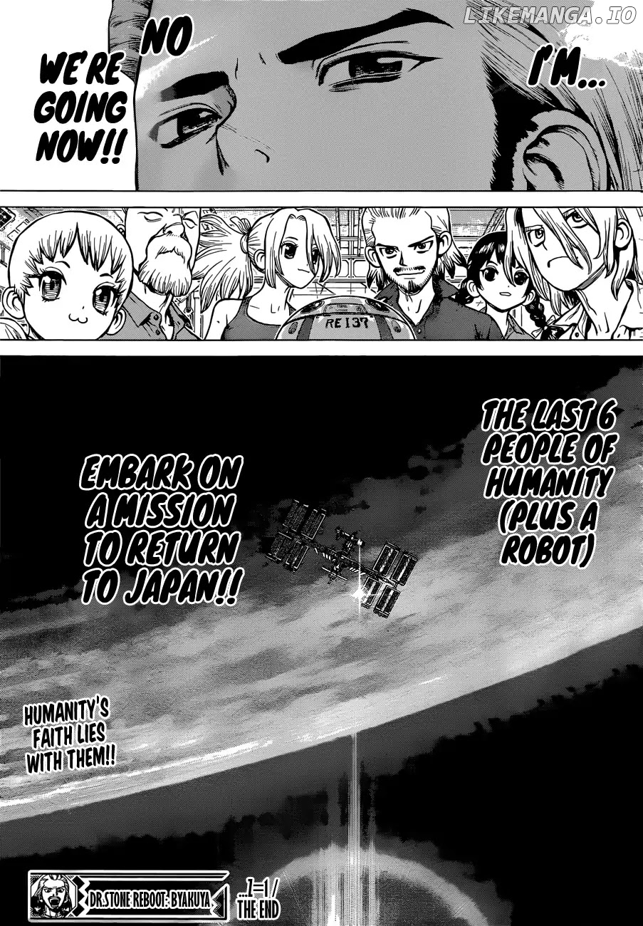 Dr. Stone Reboot: Byakuya chapter 1 - page 21