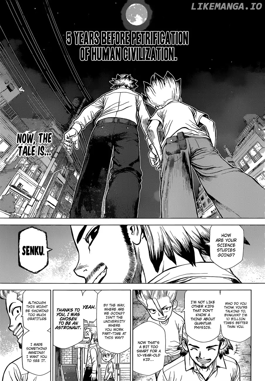 Dr. Stone Reboot: Byakuya chapter 1 - page 3