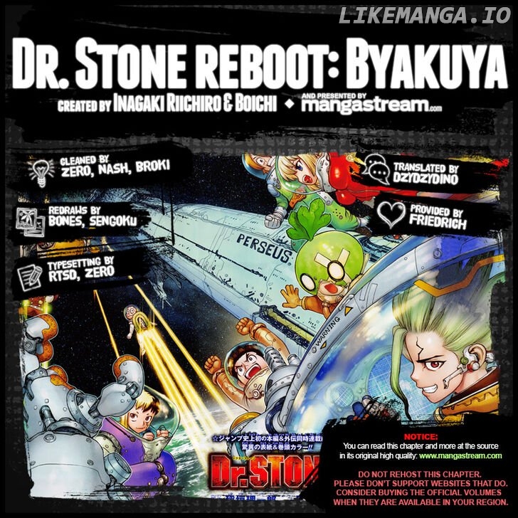 Dr. Stone Reboot: Byakuya chapter 6 - page 2