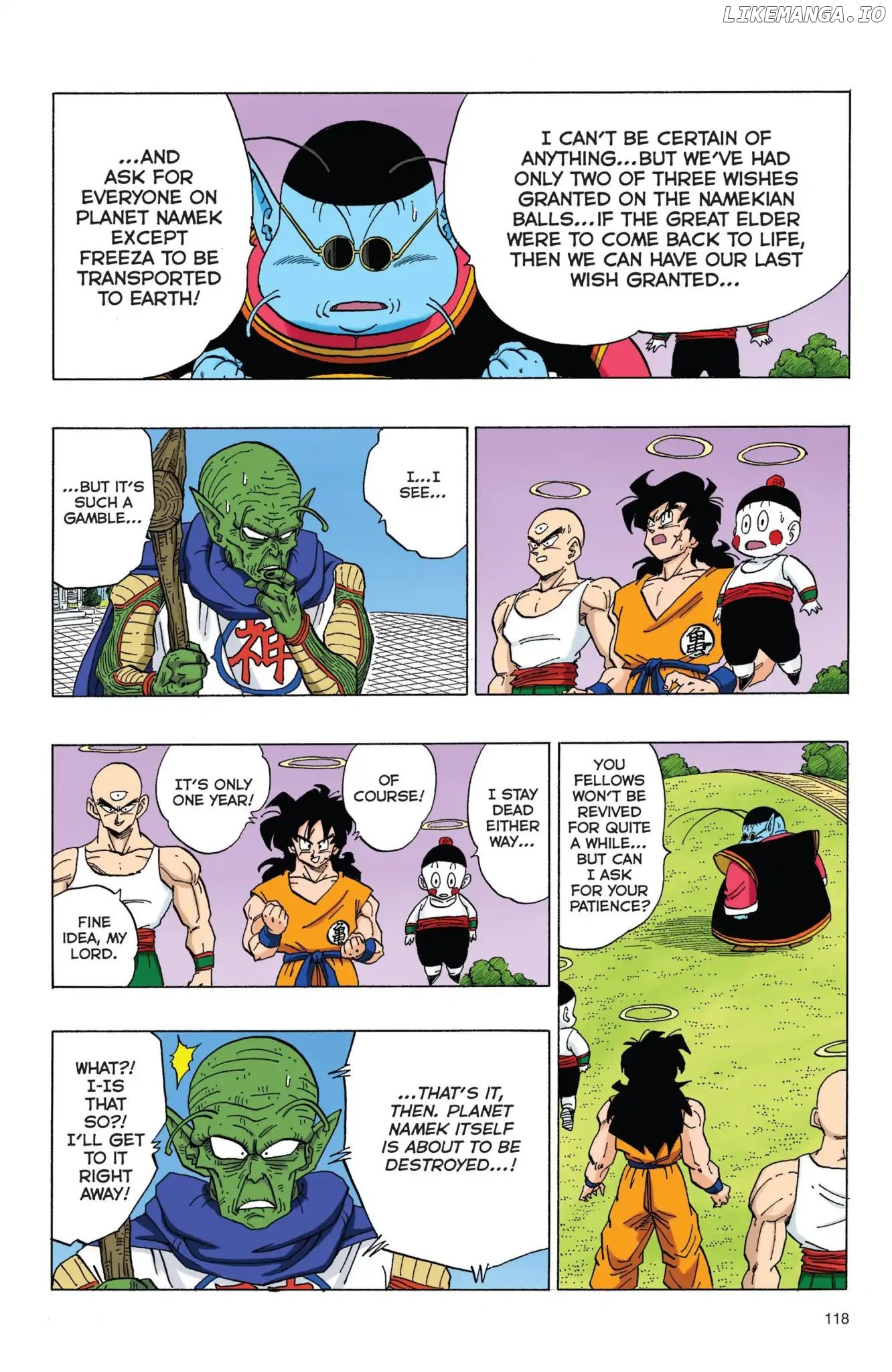 Dragon Ball Full Color Freeza Arc Chapter 76 - page 12