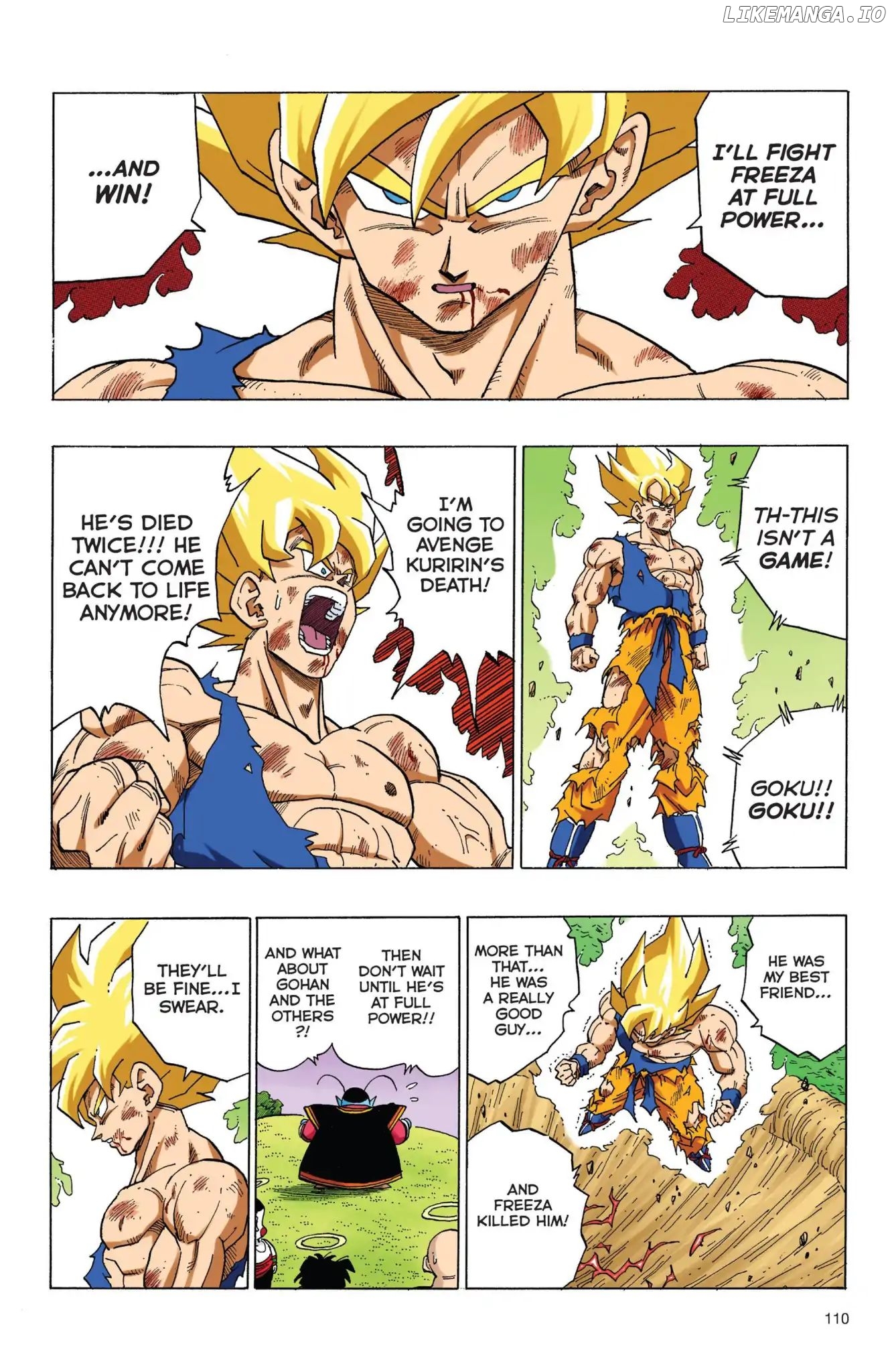 Dragon Ball Full Color Freeza Arc Chapter 76 - page 4