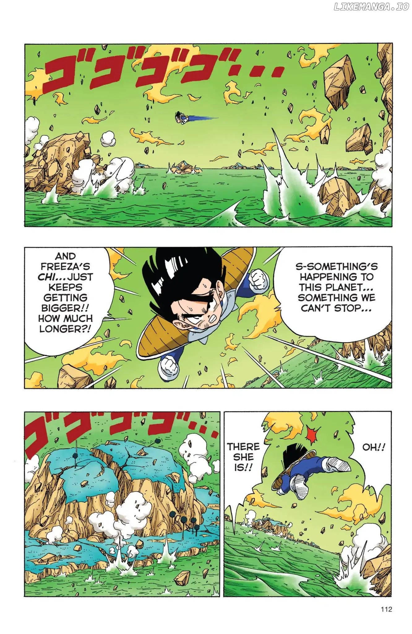 Dragon Ball Full Color Freeza Arc Chapter 76 - page 6