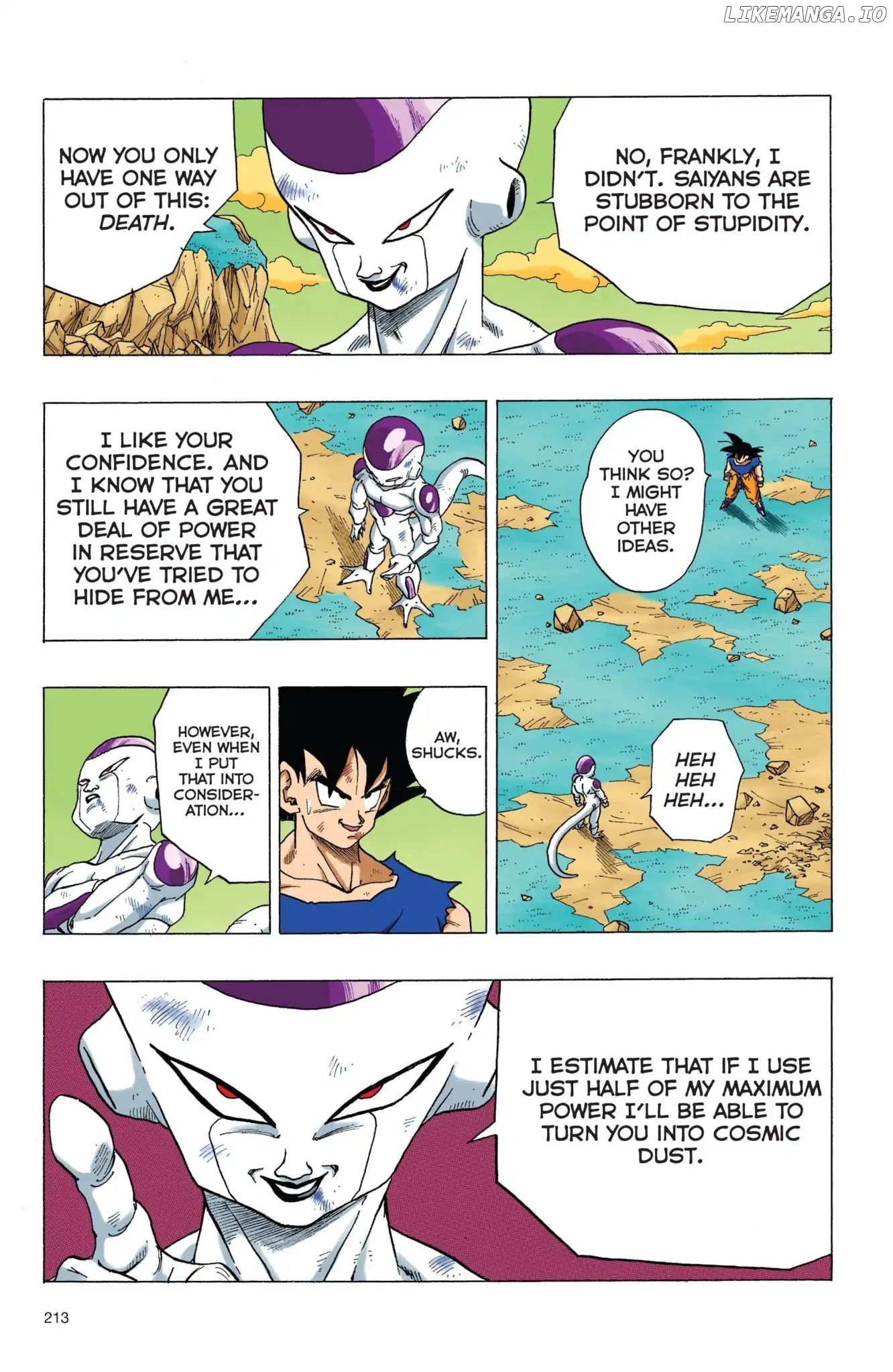 Dragon Ball Full Color Freeza Arc chapter 67 - page 2