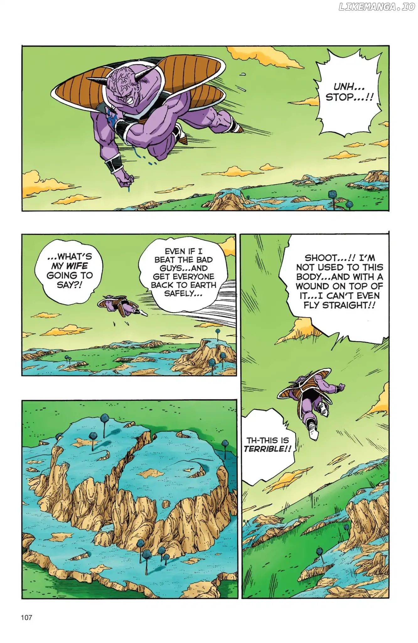 Dragon Ball Full Color Freeza Arc chapter 42 - page 3