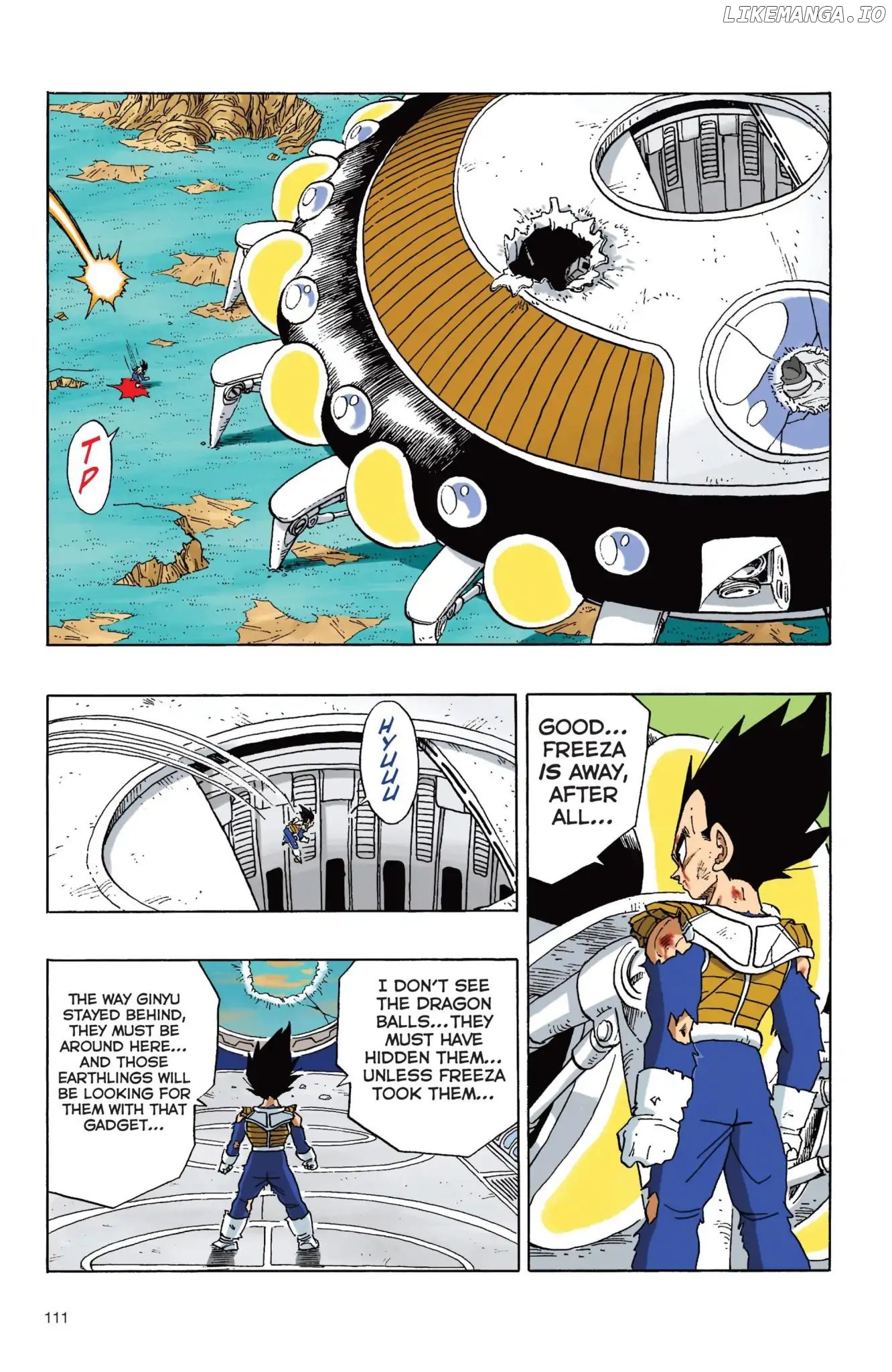 Dragon Ball Full Color Freeza Arc chapter 42 - page 7