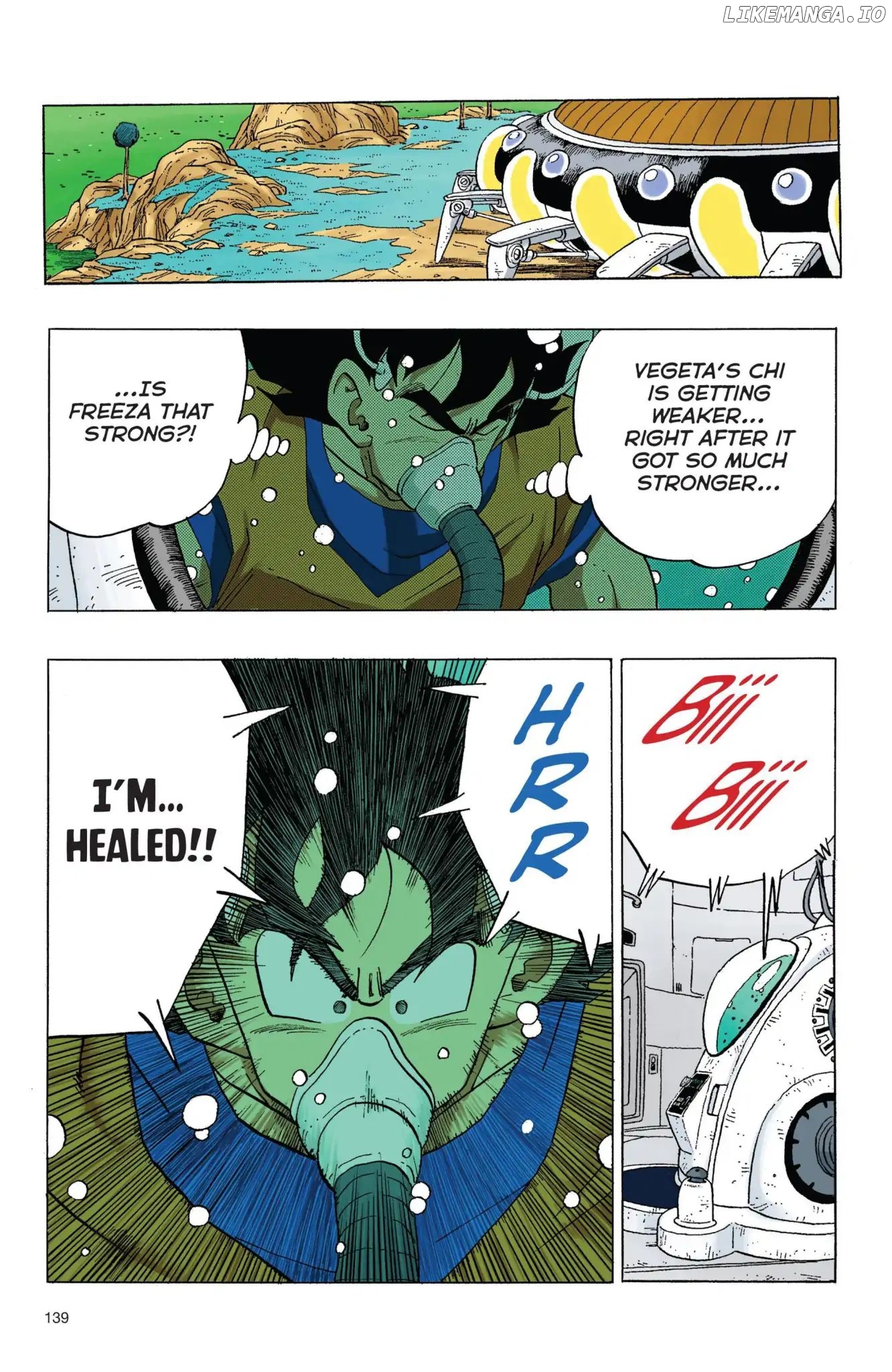 Dragon Ball Full Color Freeza Arc chapter 61 - page 10