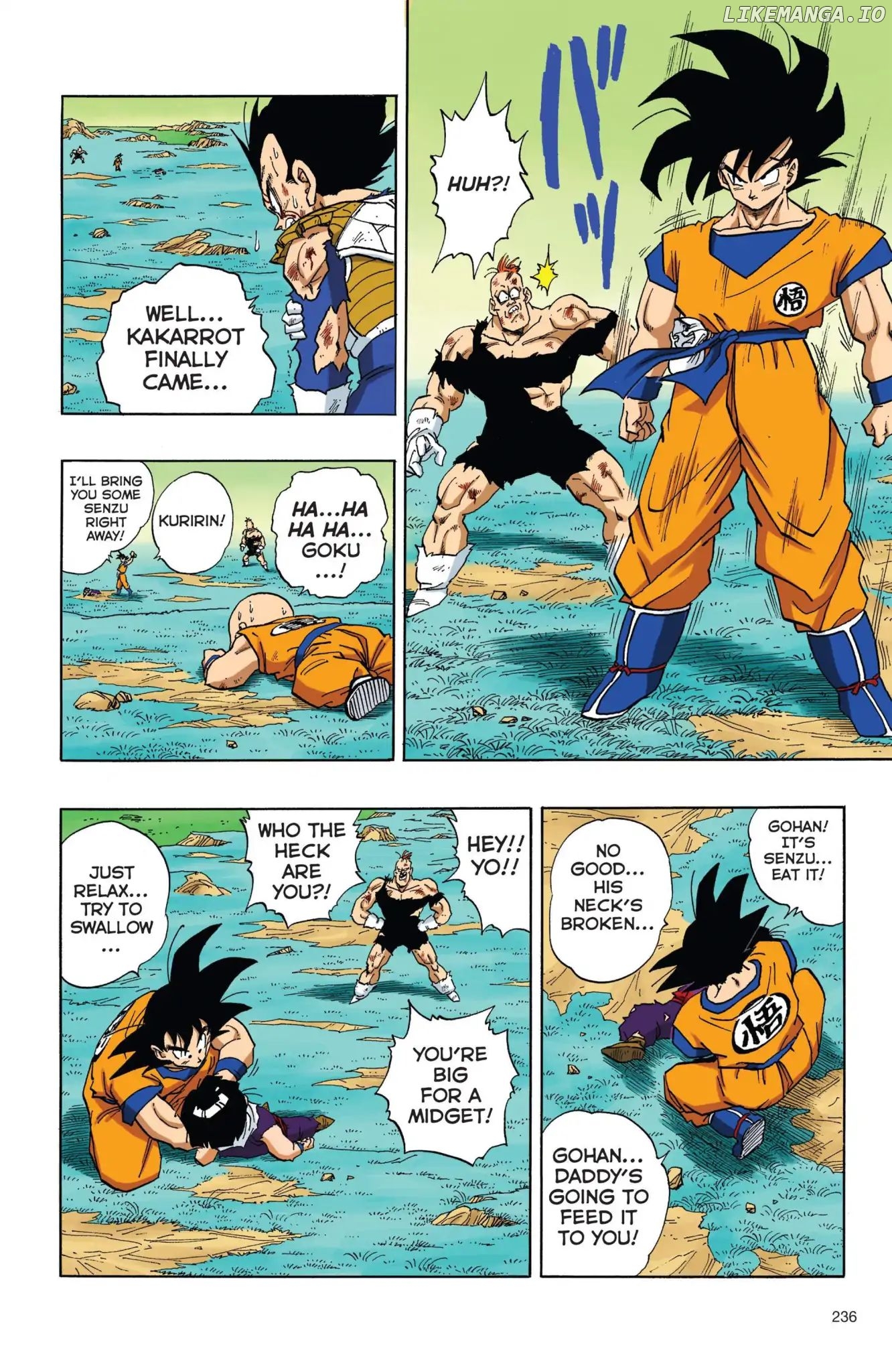Dragon Ball Full Color Freeza Arc chapter 34 - page 7