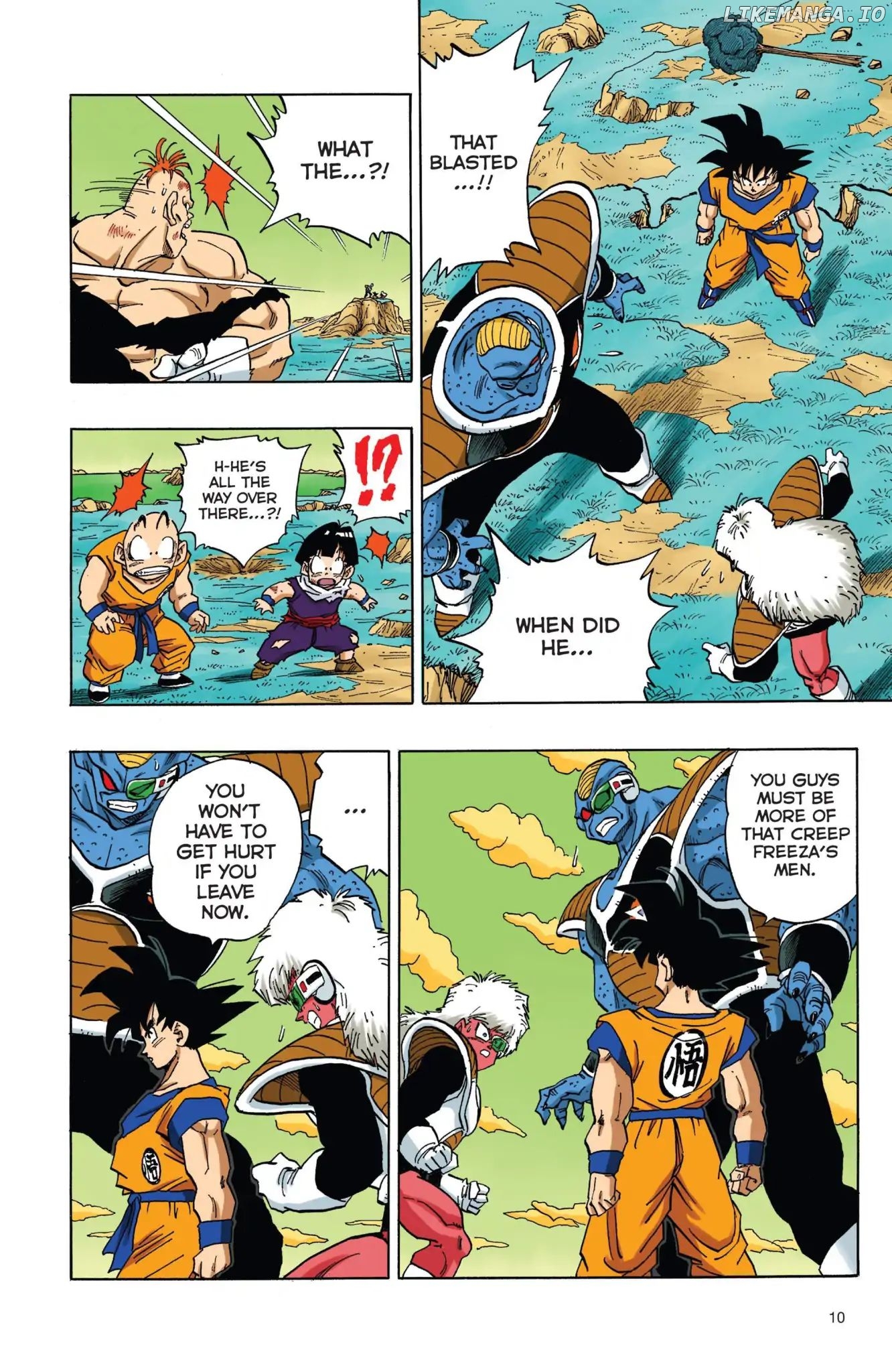 Dragon Ball Full Color Freeza Arc chapter 35 - page 11