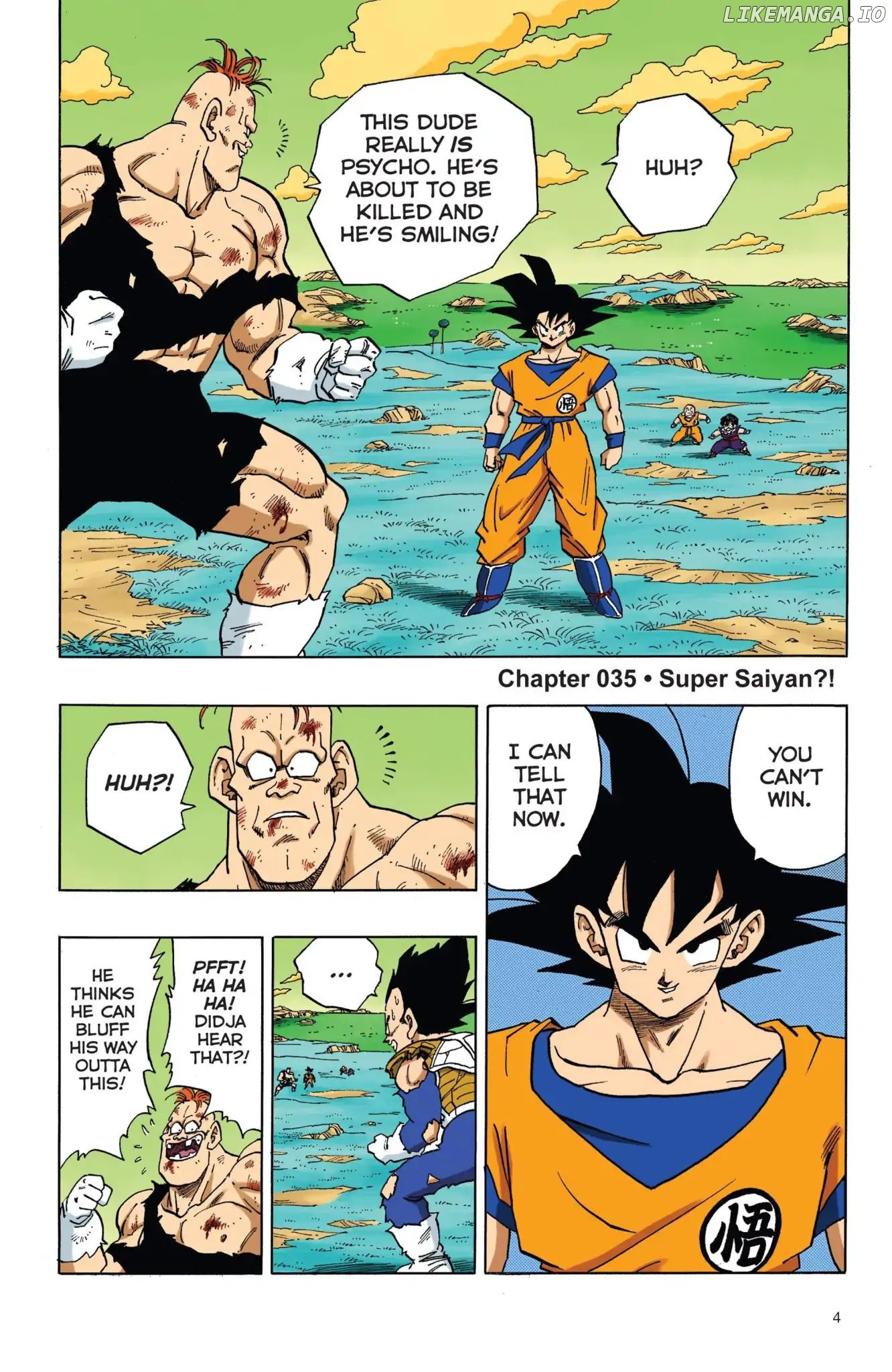 Dragon Ball Full Color Freeza Arc chapter 35 - page 5