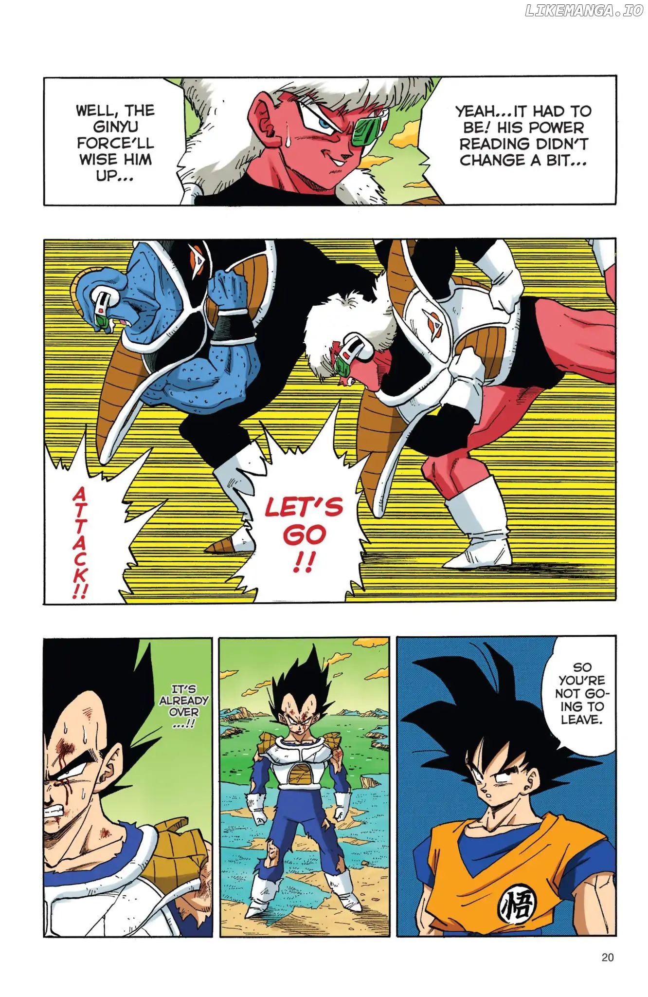 Dragon Ball Full Color Freeza Arc chapter 36 - page 3