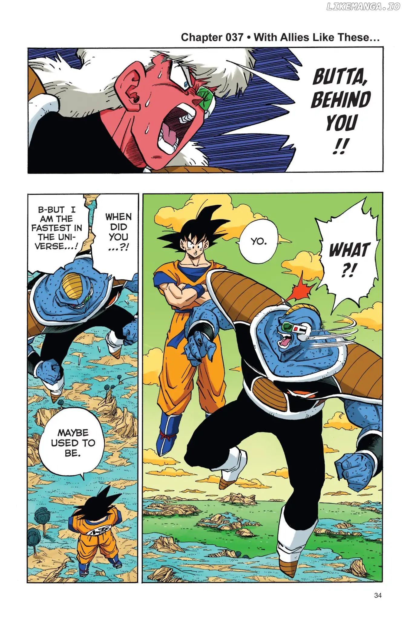 Dragon Ball Full Color Freeza Arc chapter 37 - page 2