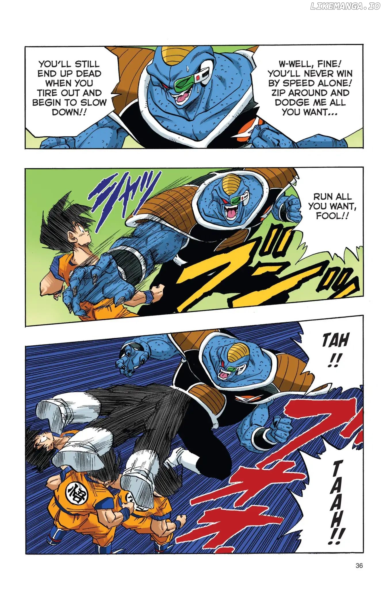 Dragon Ball Full Color Freeza Arc chapter 37 - page 4