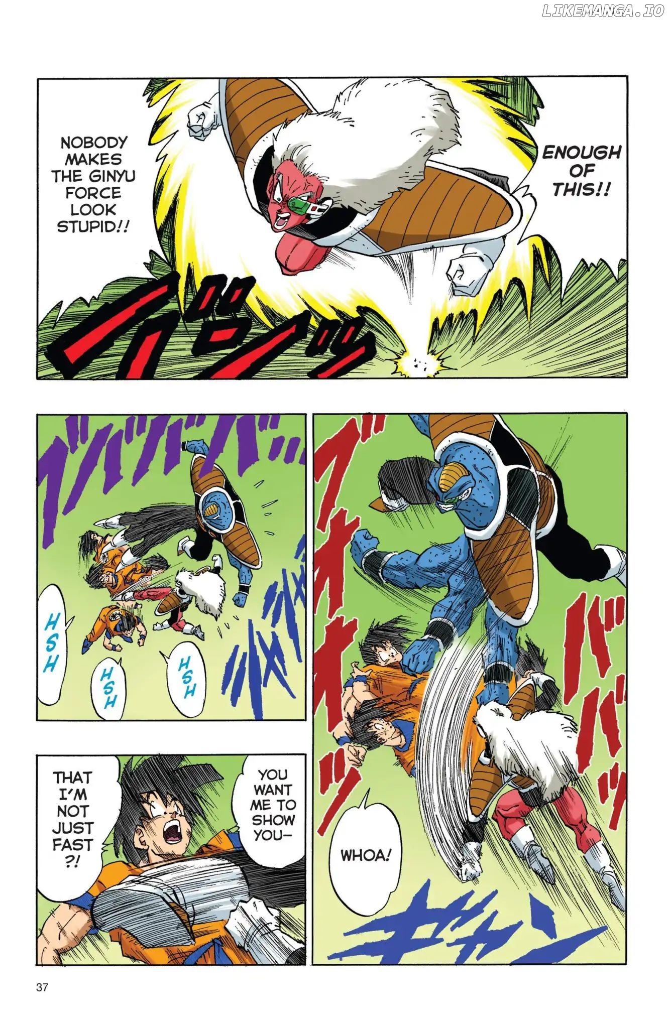 Dragon Ball Full Color Freeza Arc chapter 37 - page 5