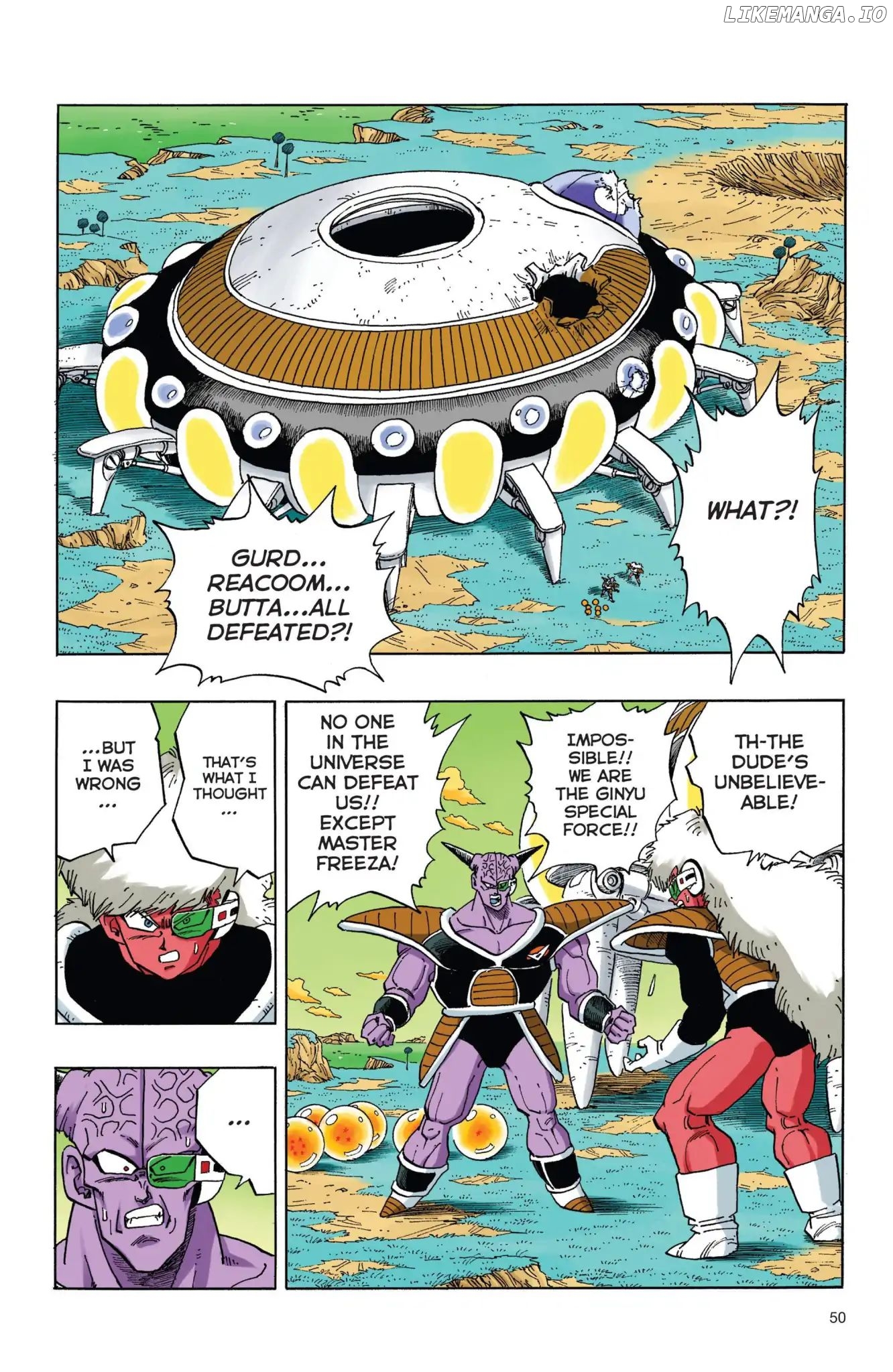 Dragon Ball Full Color Freeza Arc chapter 38 - page 3
