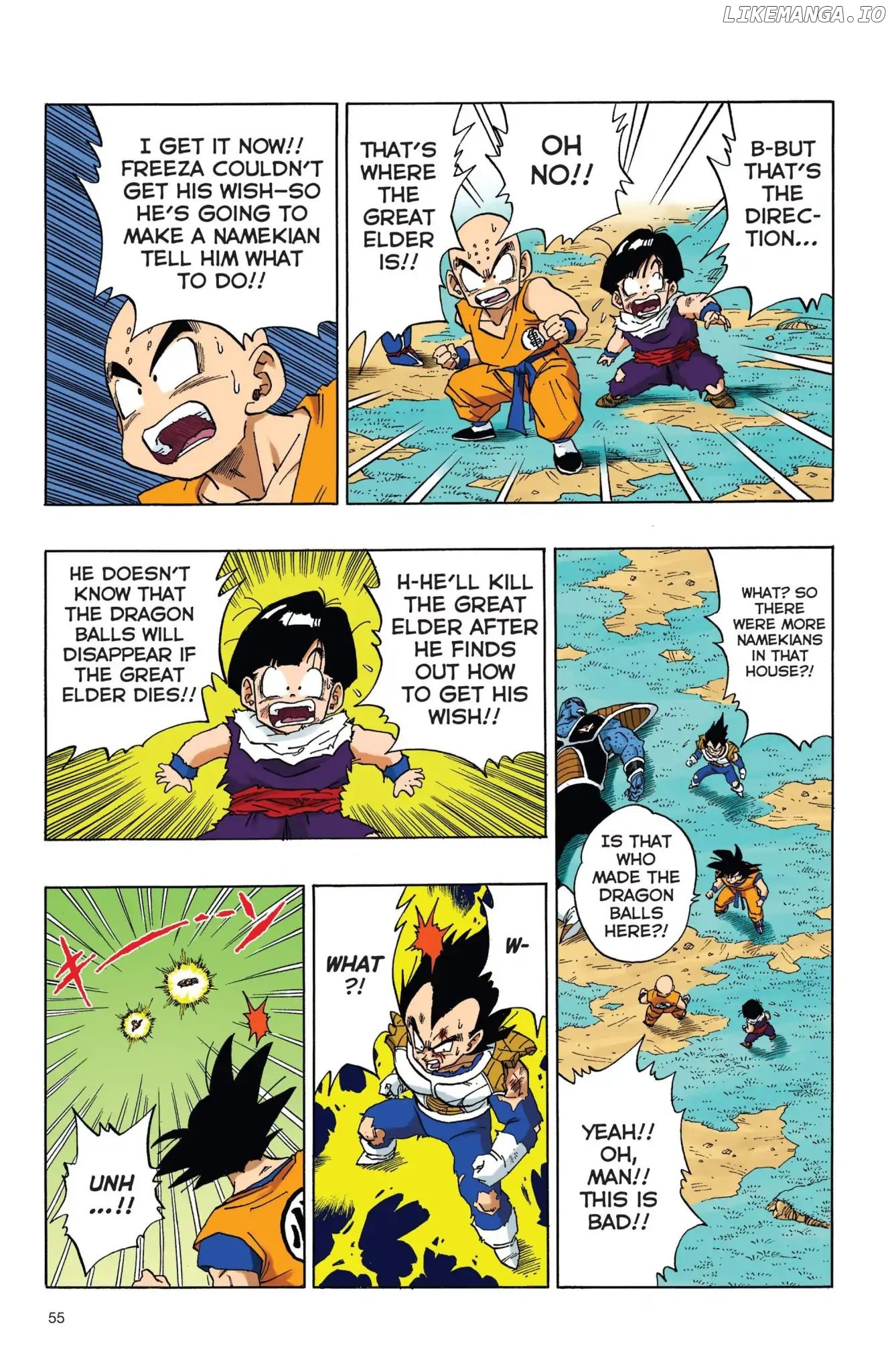 Dragon Ball Full Color Freeza Arc chapter 38 - page 8