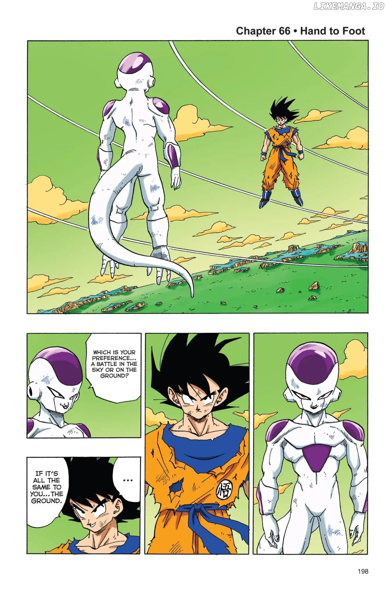 Dragon Ball Full Color Freeza Arc chapter 66 - page 1