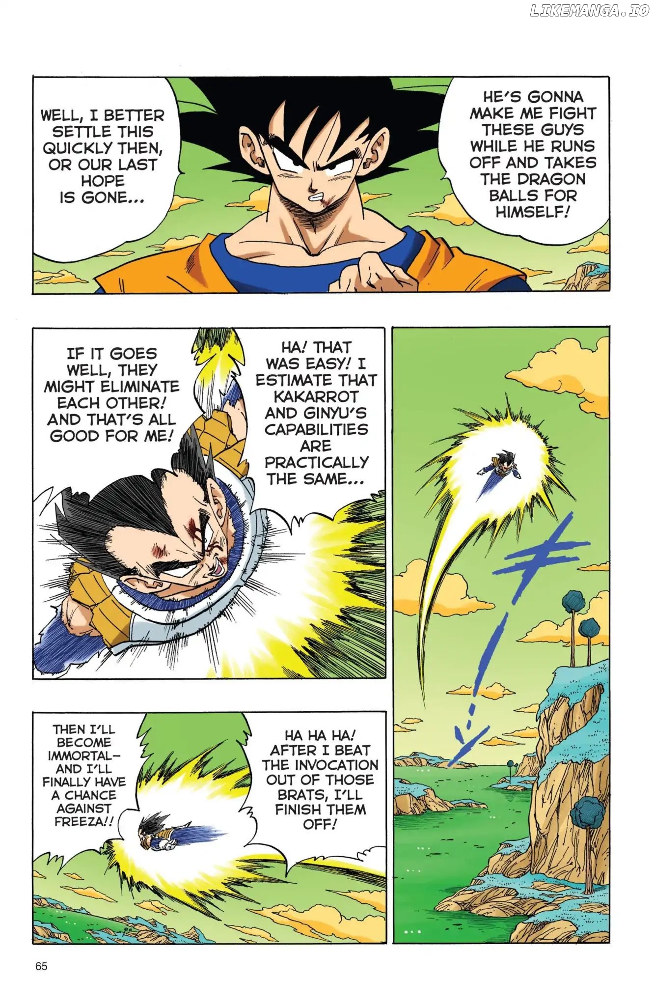 Dragon Ball Full Color Freeza Arc chapter 39 - page 4