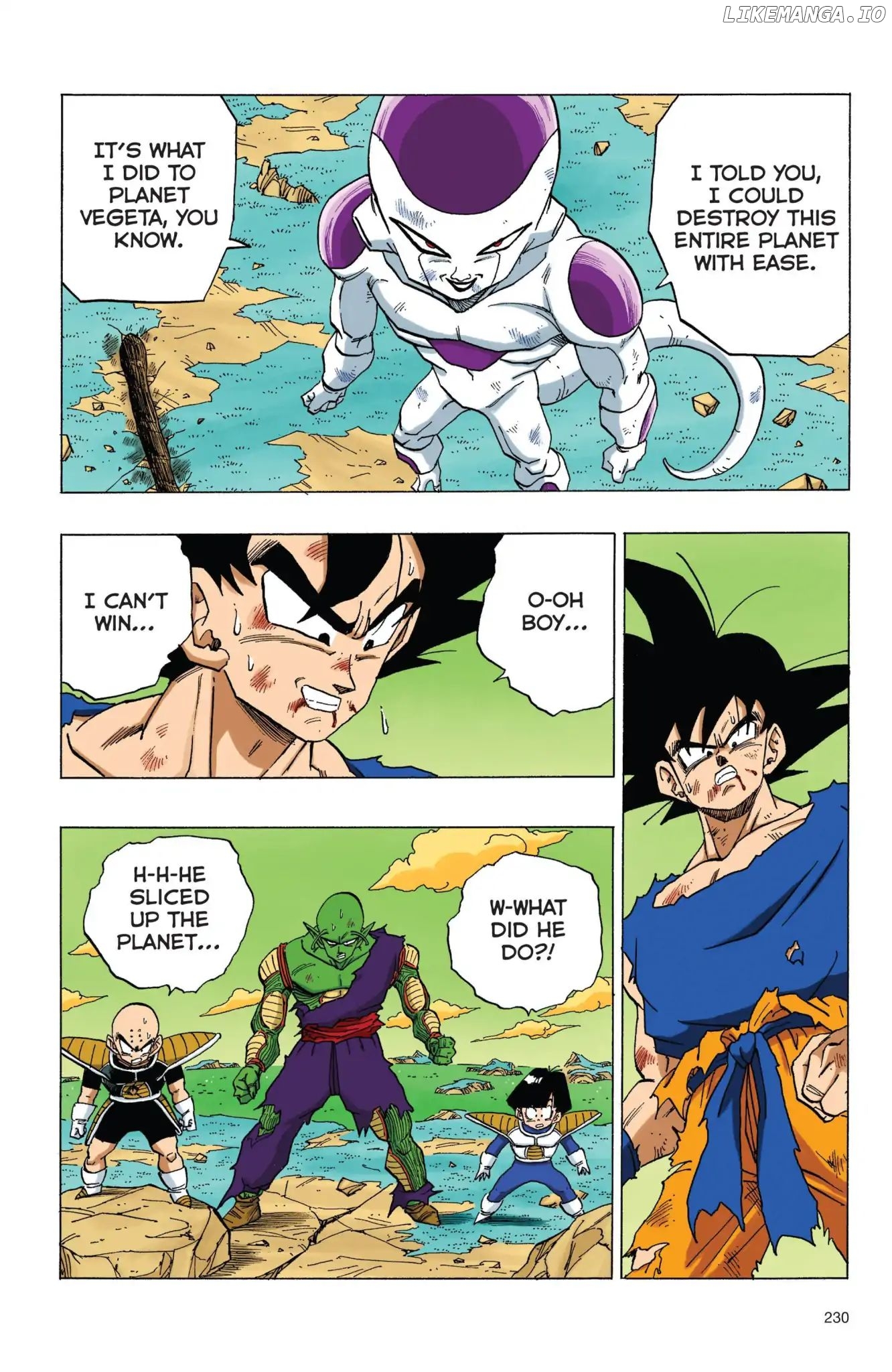 Dragon Ball Full Color Freeza Arc chapter 68 - page 5