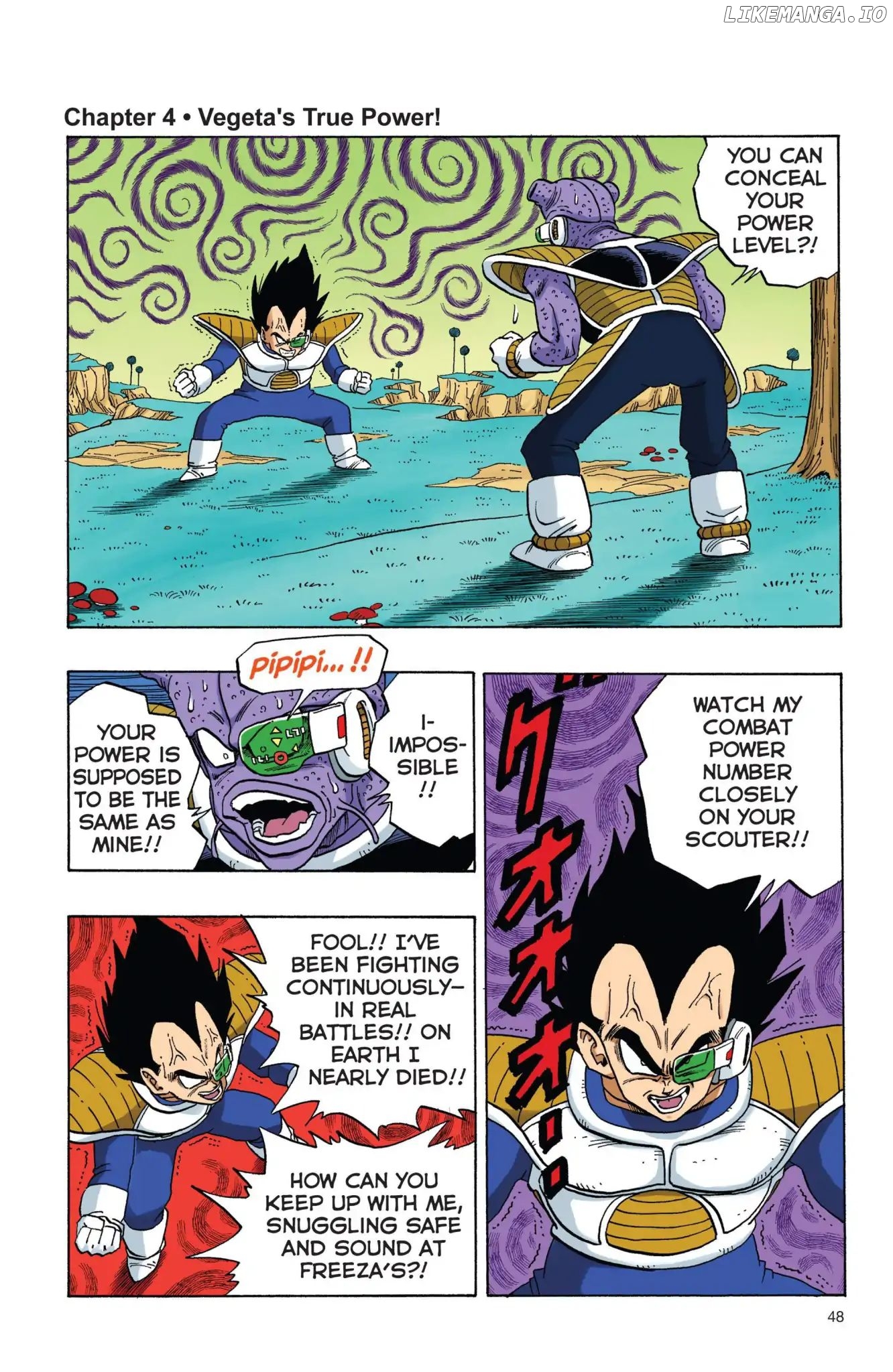 Dragon Ball Full Color Freeza Arc chapter 4 - page 1