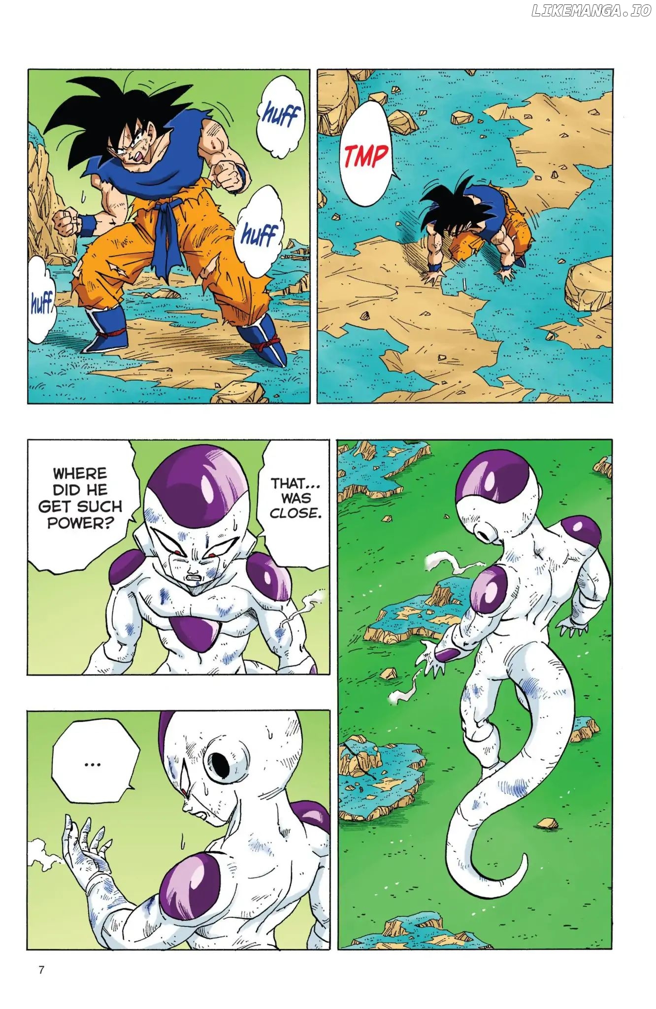 Dragon Ball Full Color Freeza Arc chapter 69 - page 8