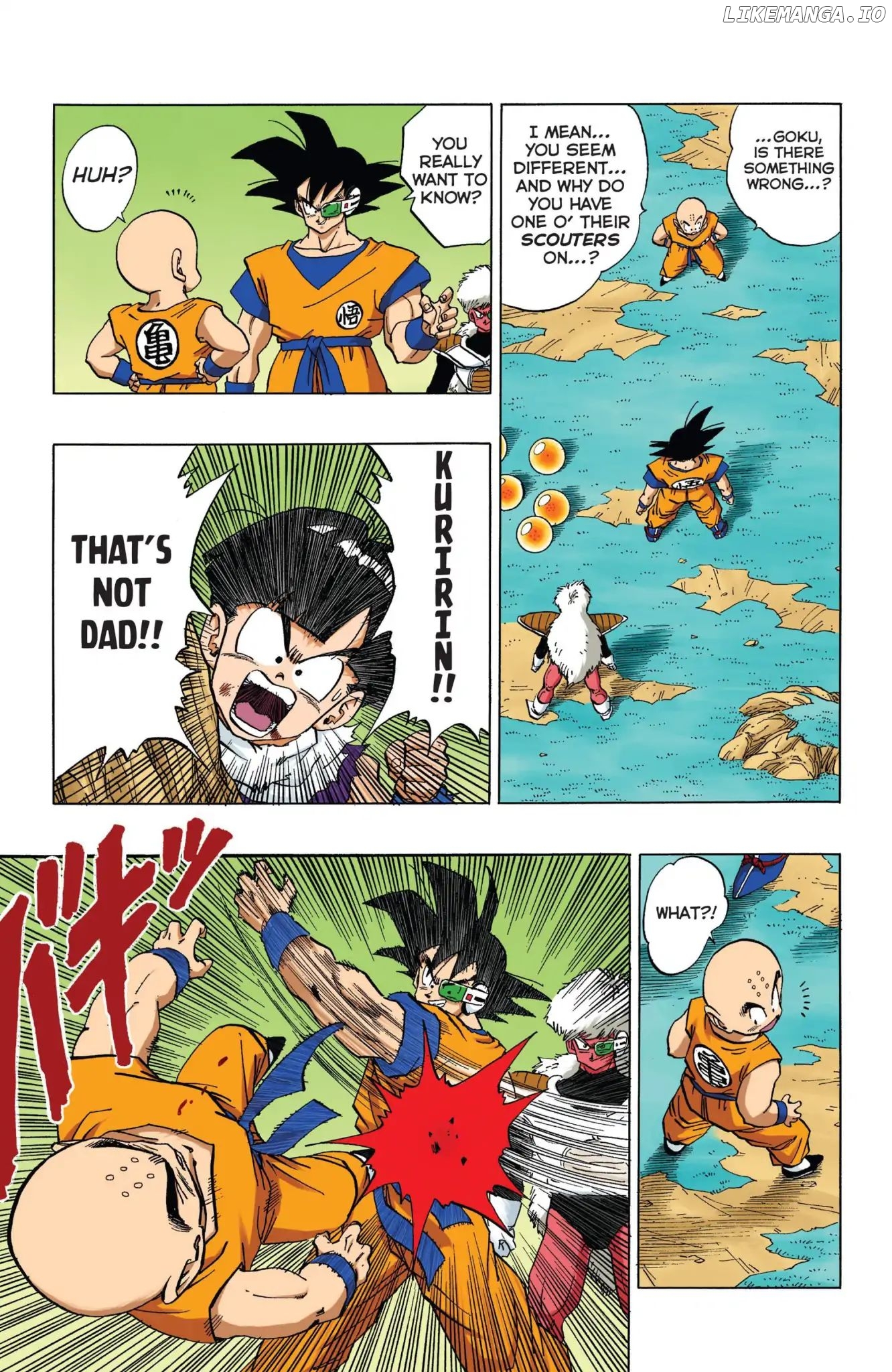 Dragon Ball Full Color Freeza Arc chapter 43 - page 4