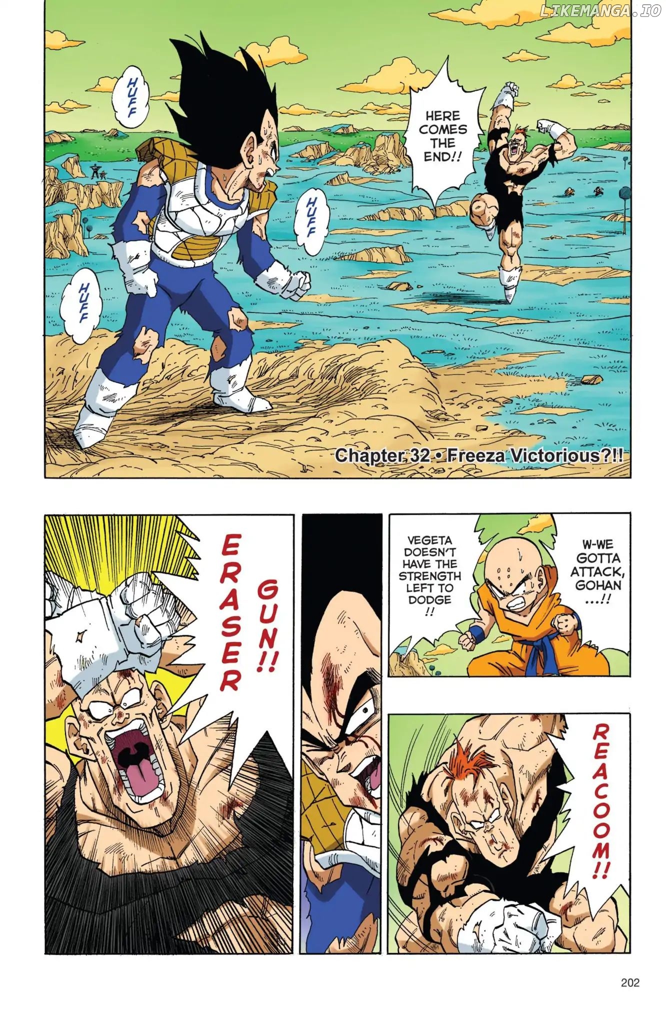 Dragon Ball Full Color Freeza Arc chapter 32 - page 1