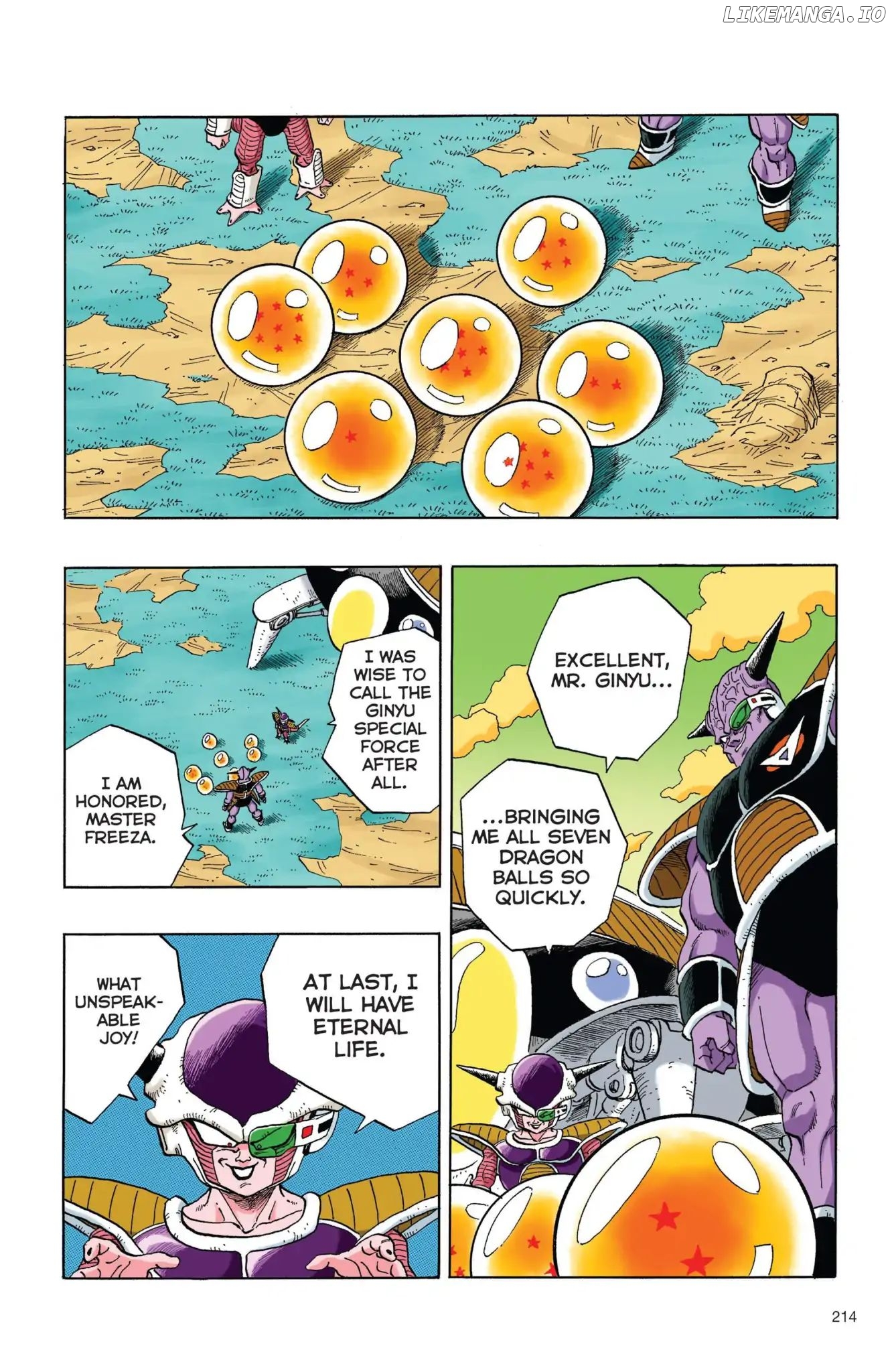 Dragon Ball Full Color Freeza Arc chapter 32 - page 13