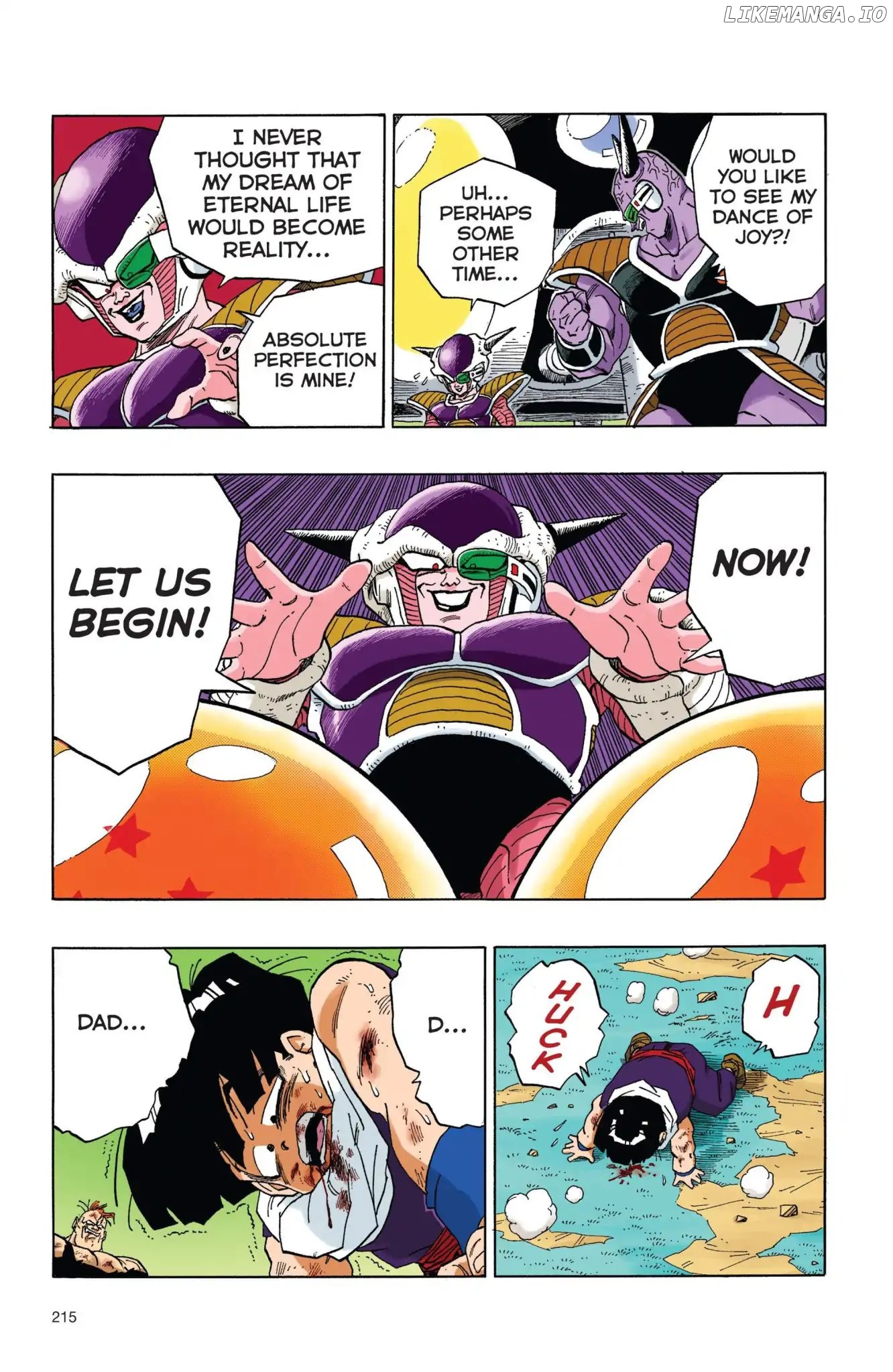 Dragon Ball Full Color Freeza Arc chapter 32 - page 14