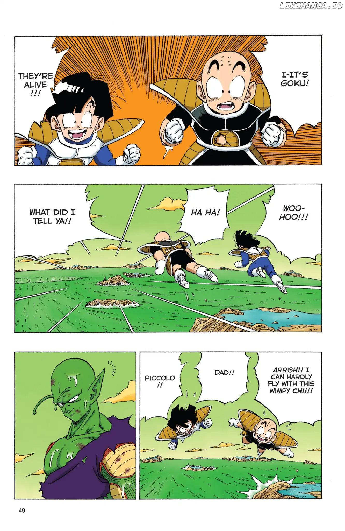 Dragon Ball Full Color Freeza Arc chapter 72 - page 3