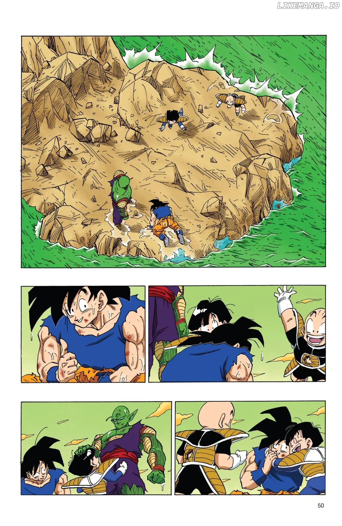 Dragon Ball Full Color Freeza Arc chapter 72 - page 4