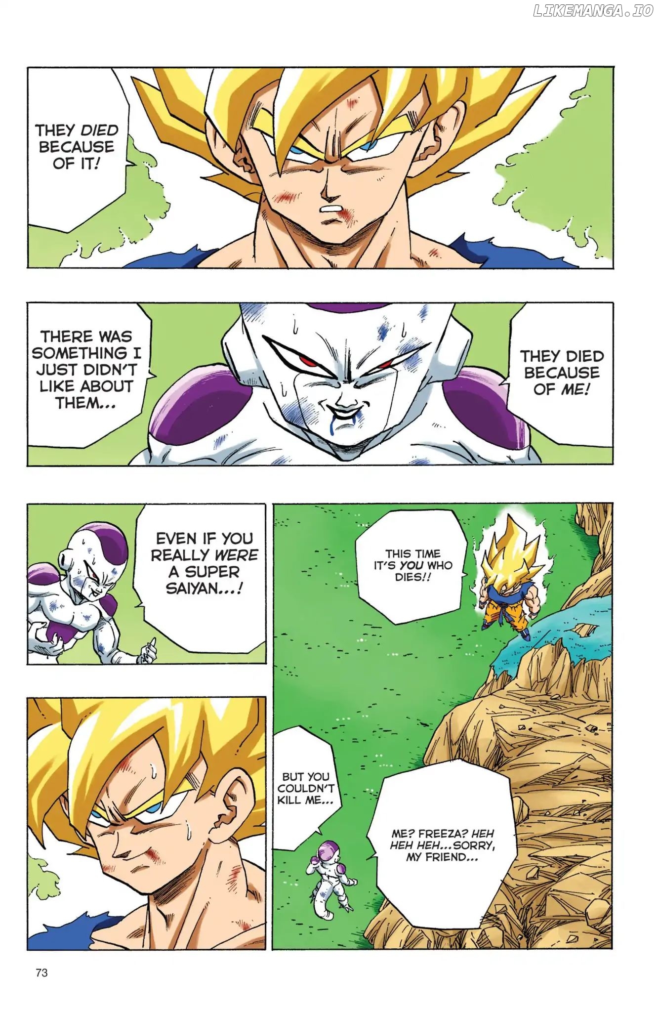 Dragon Ball Full Color Freeza Arc chapter 73 - page 10