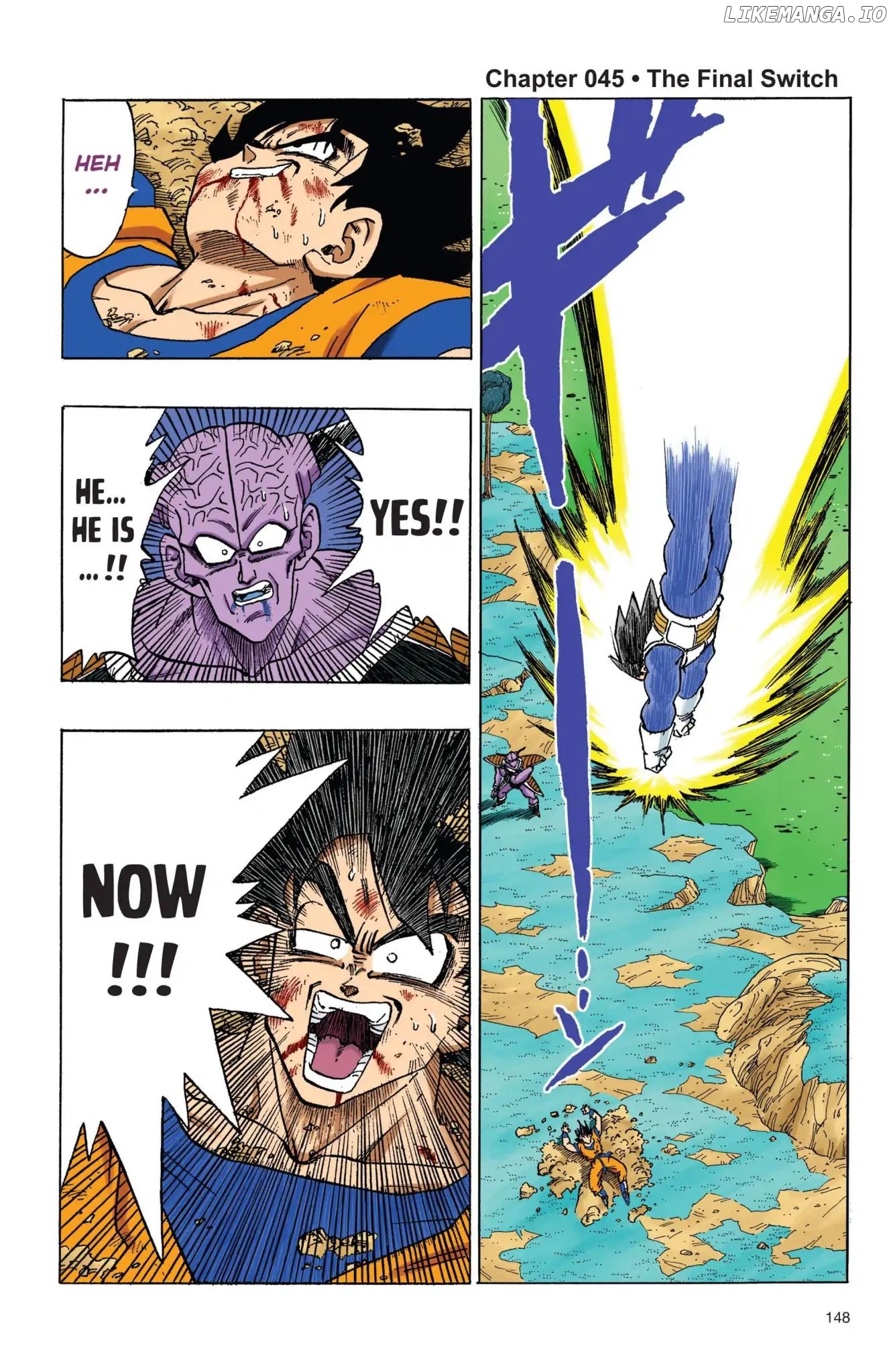 Dragon Ball Full Color Freeza Arc chapter 45 - page 1