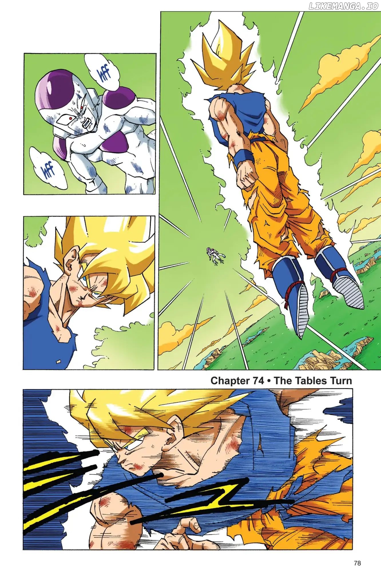 Dragon Ball Full Color Freeza Arc chapter 74 - page 1